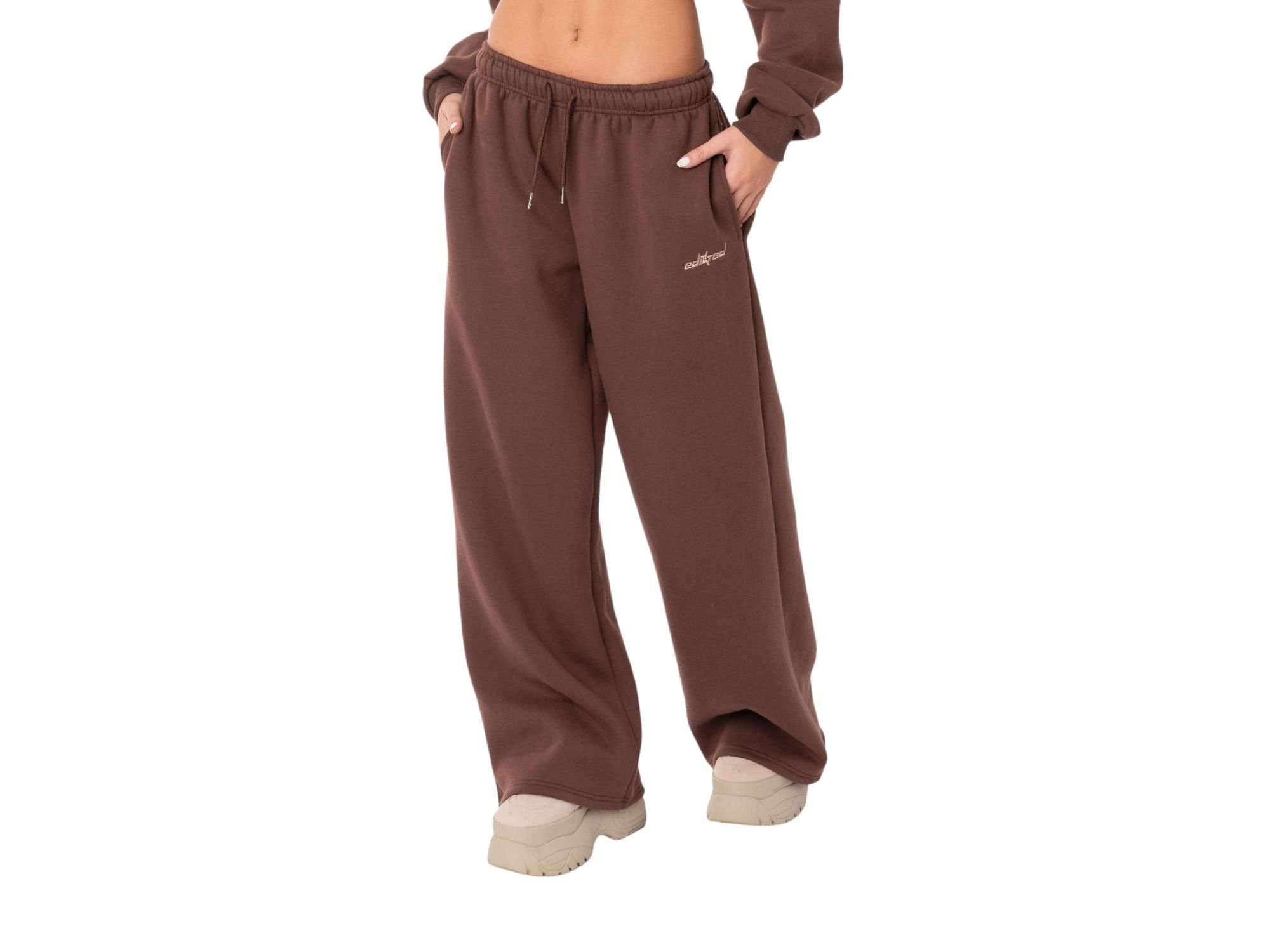Brenna Low Rise Wide Sweatpants — Image 3