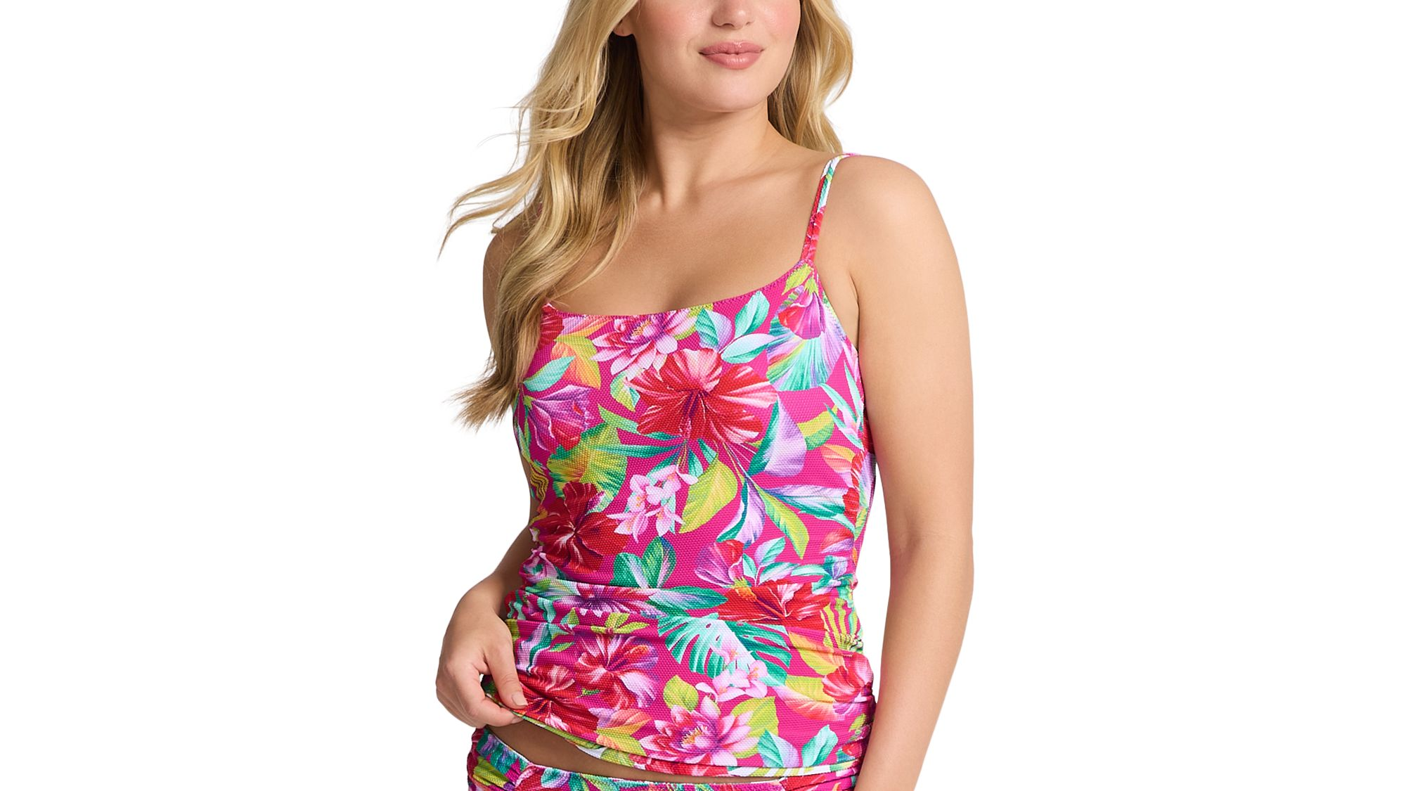 Island Cays Fiesta Reversible Tankini & Hipster Bottom — Image 7