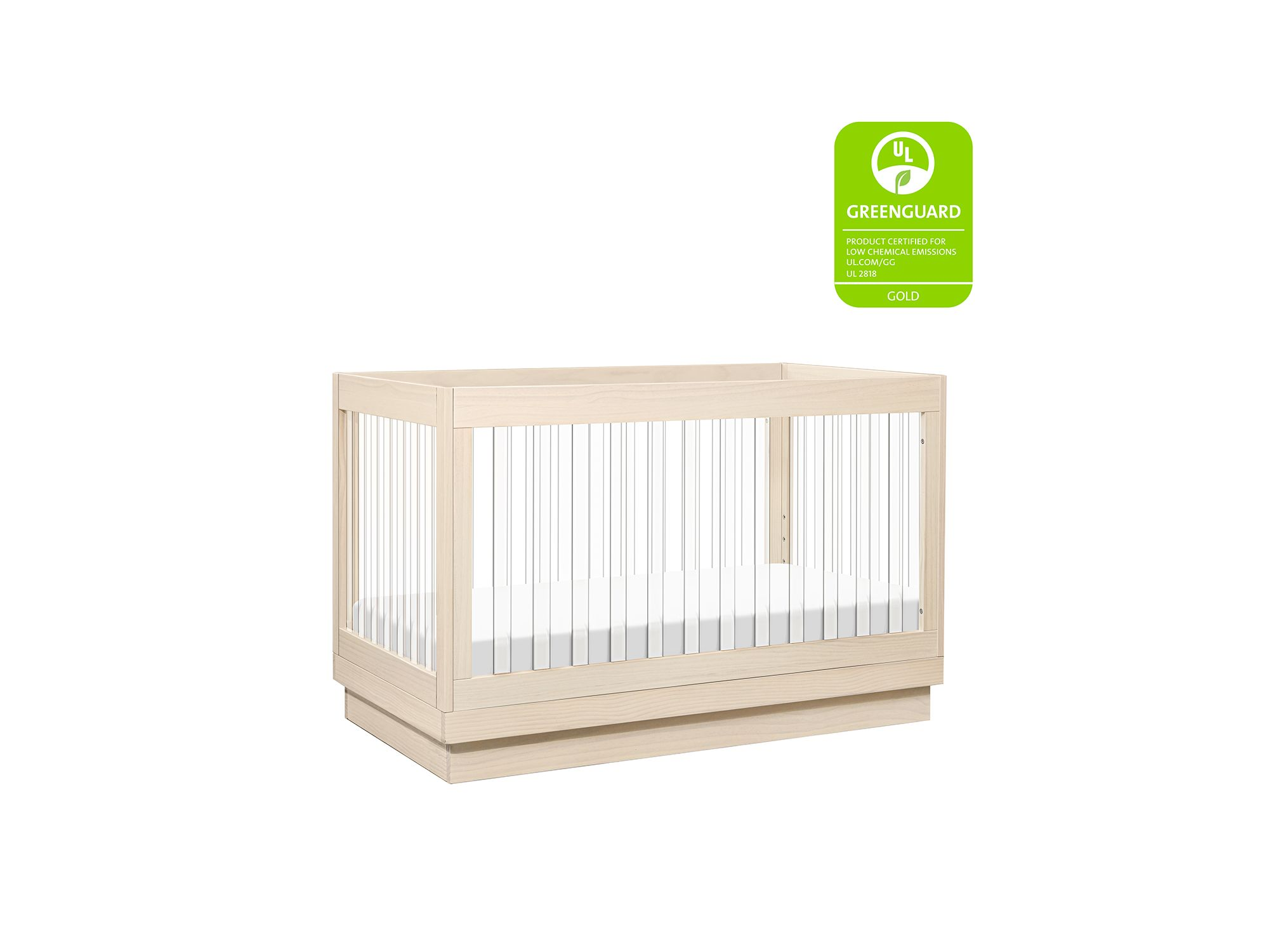 Harlow Acrylic 3-in-1 Convertible Crib — Image 12