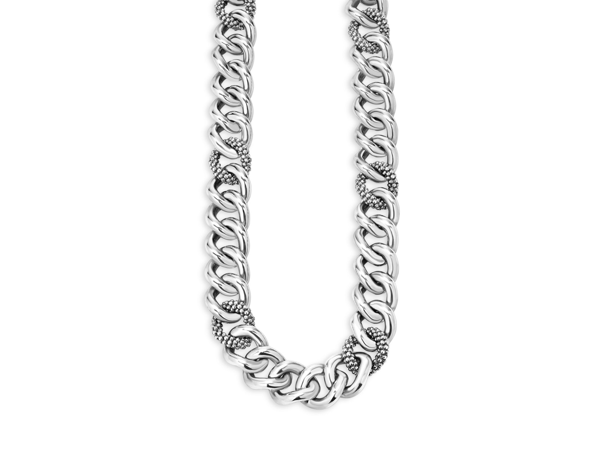 Men's Sterling Anthem Curb Link Chain Necklace/Key Chain - Exclusive — Image 3