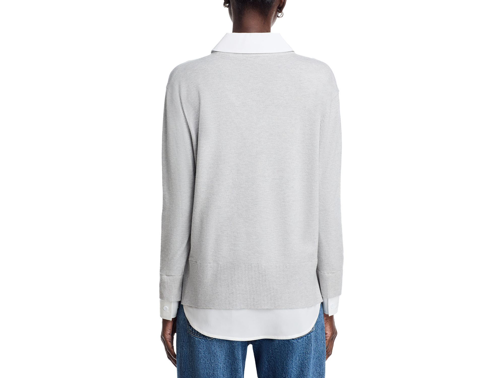 Collared Layered Sweater — Image 3