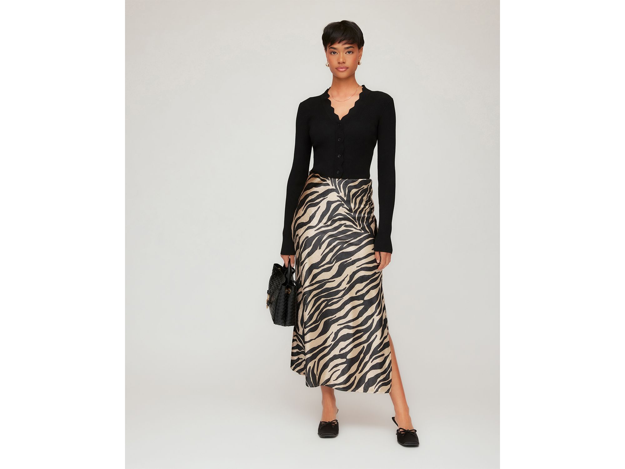 Evy Velvet Maxi Skirt — Image 8