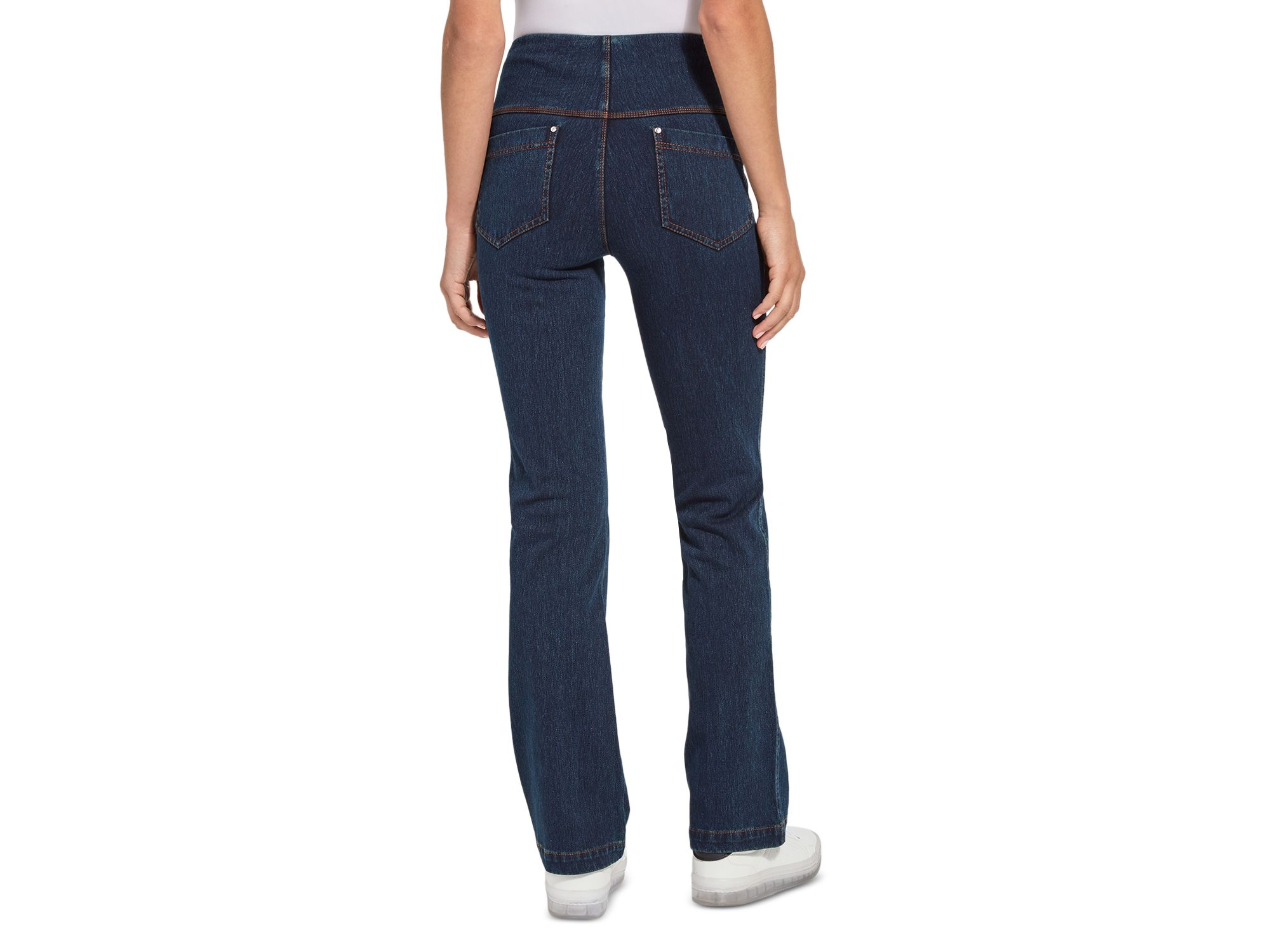 Baby Bootcut Jeans in Black — Image 3