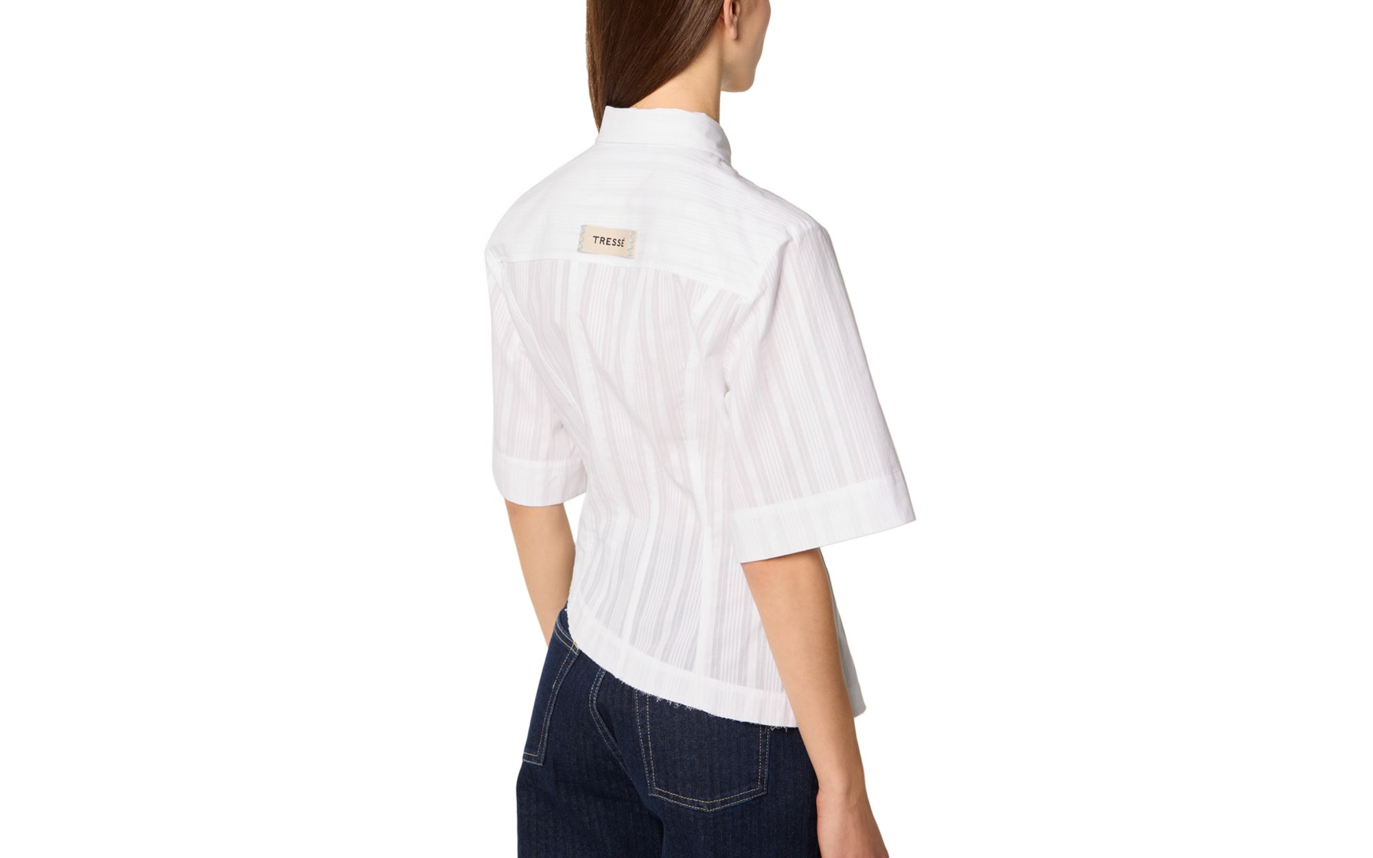 Shirt with Asymmetric Cutout — Image 5