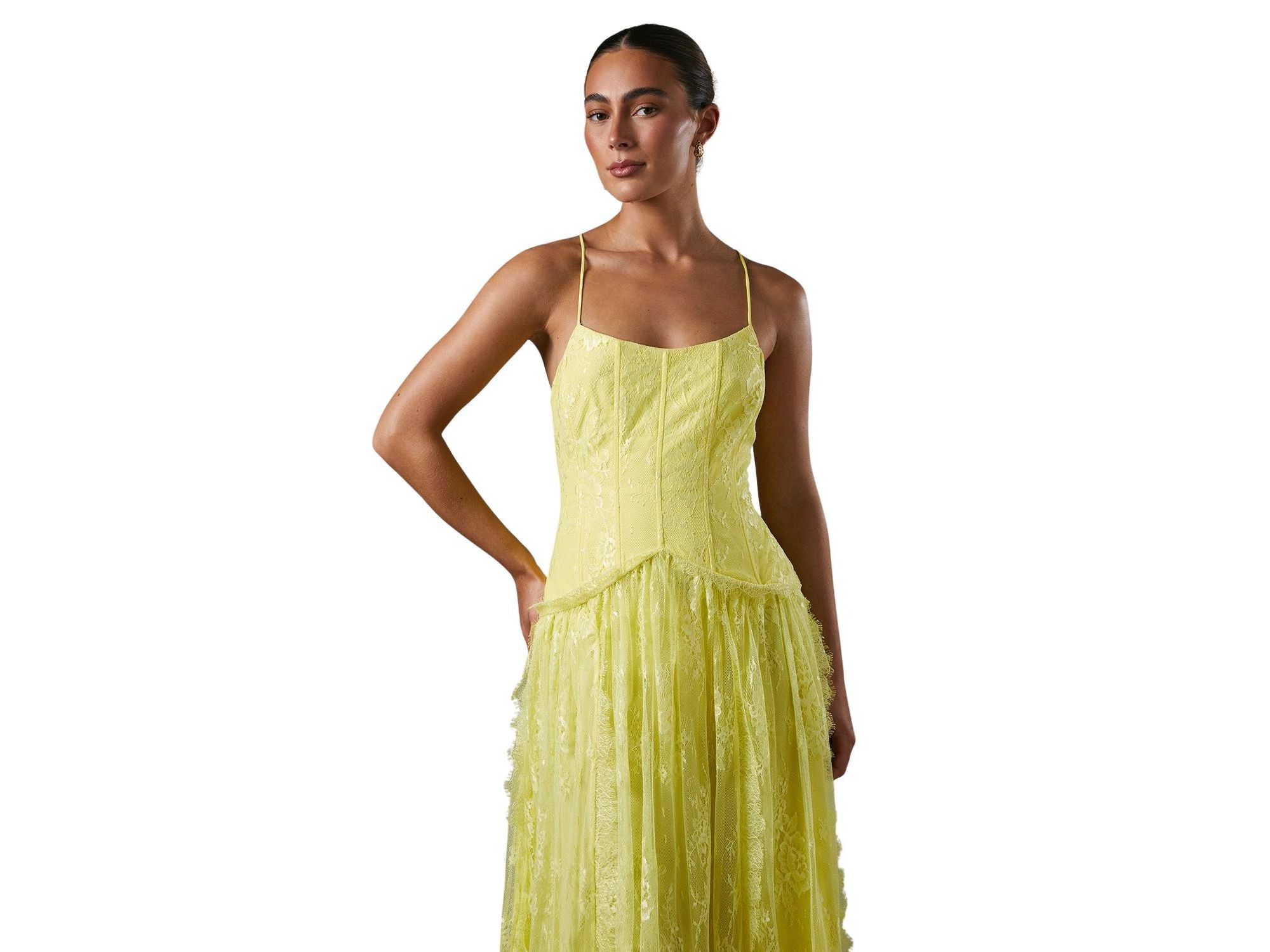 Lace Cami Maxi Dress — Image 3
