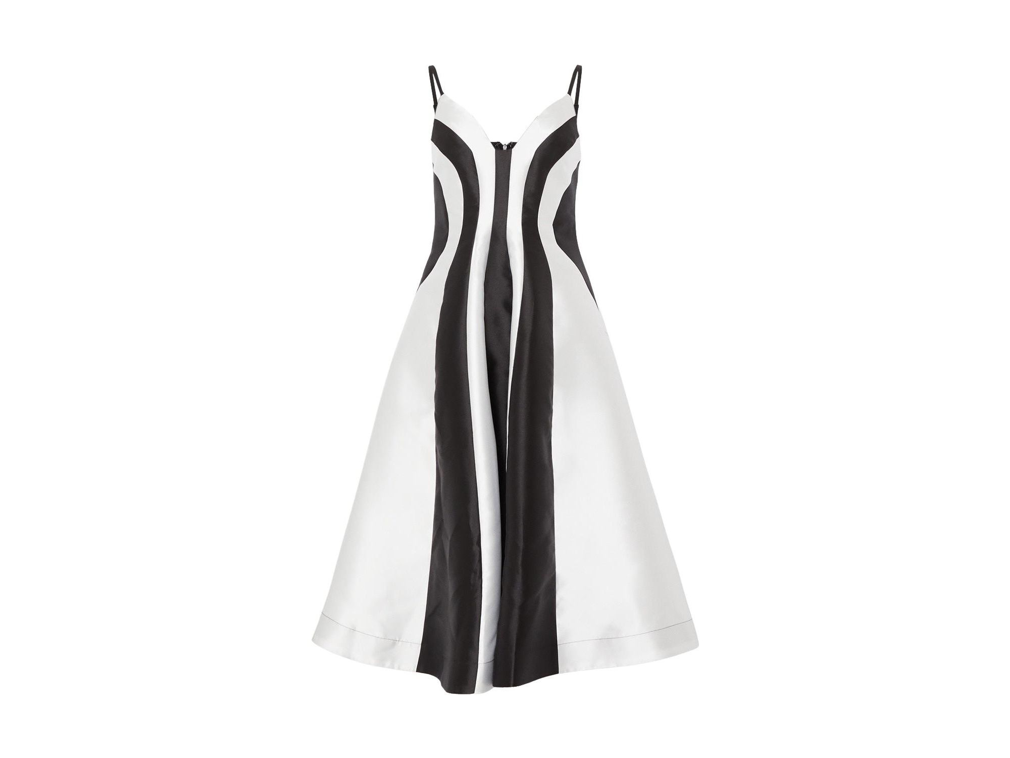 Contrast Panel Midi Dress — Image 4