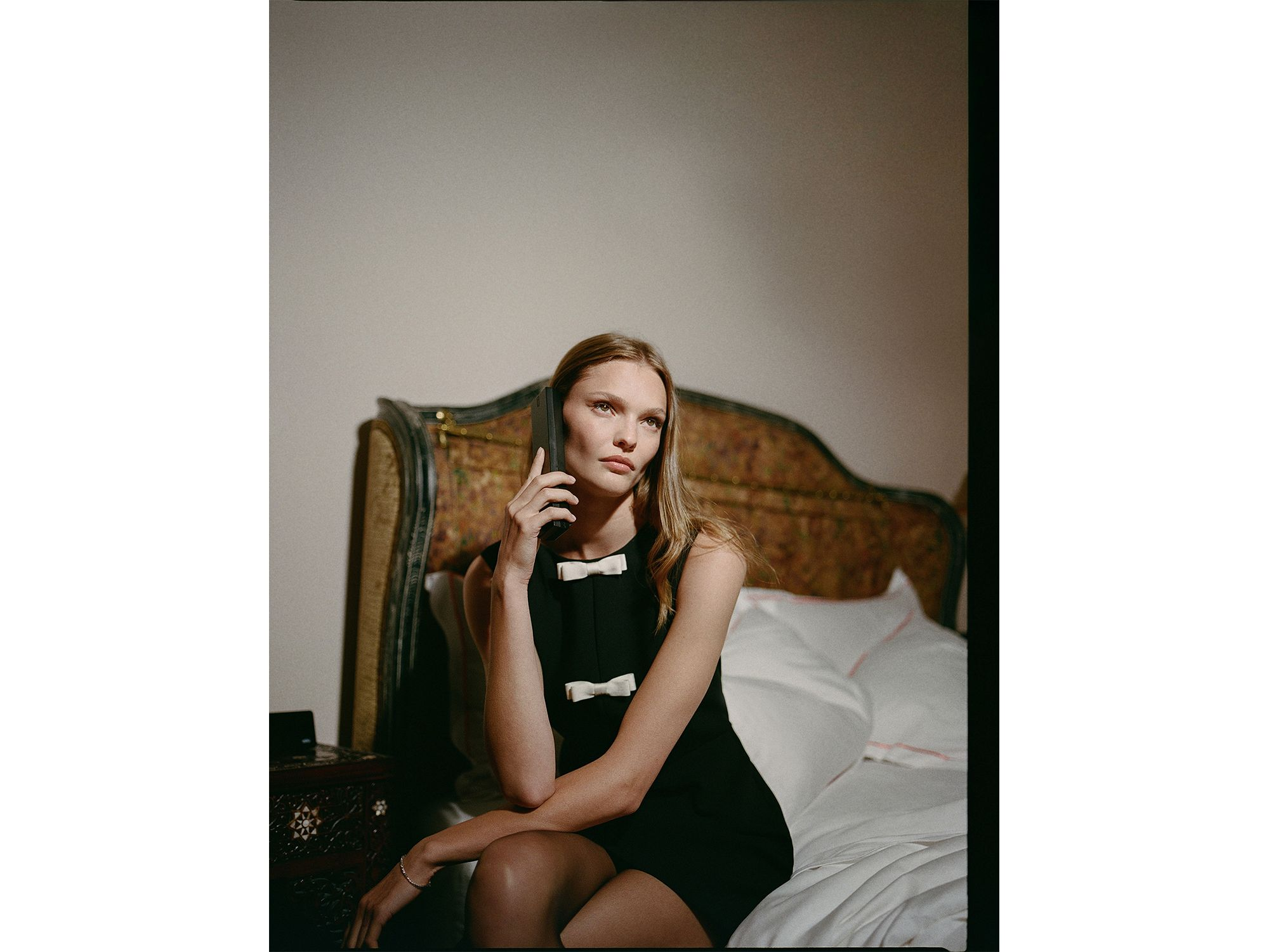 Azra Bow Mini Dress — Image 4
