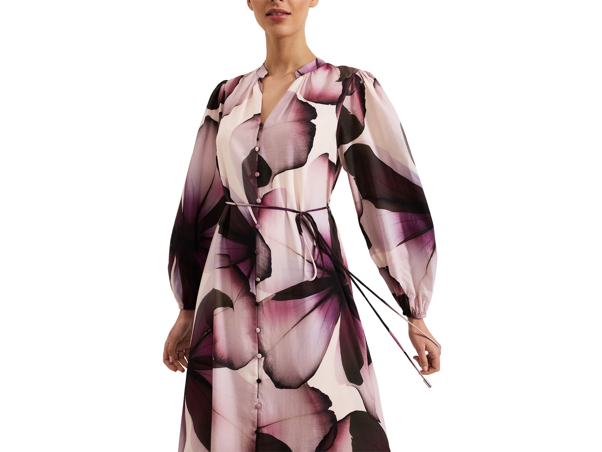 Clarra Floral Print Dress — Image 4