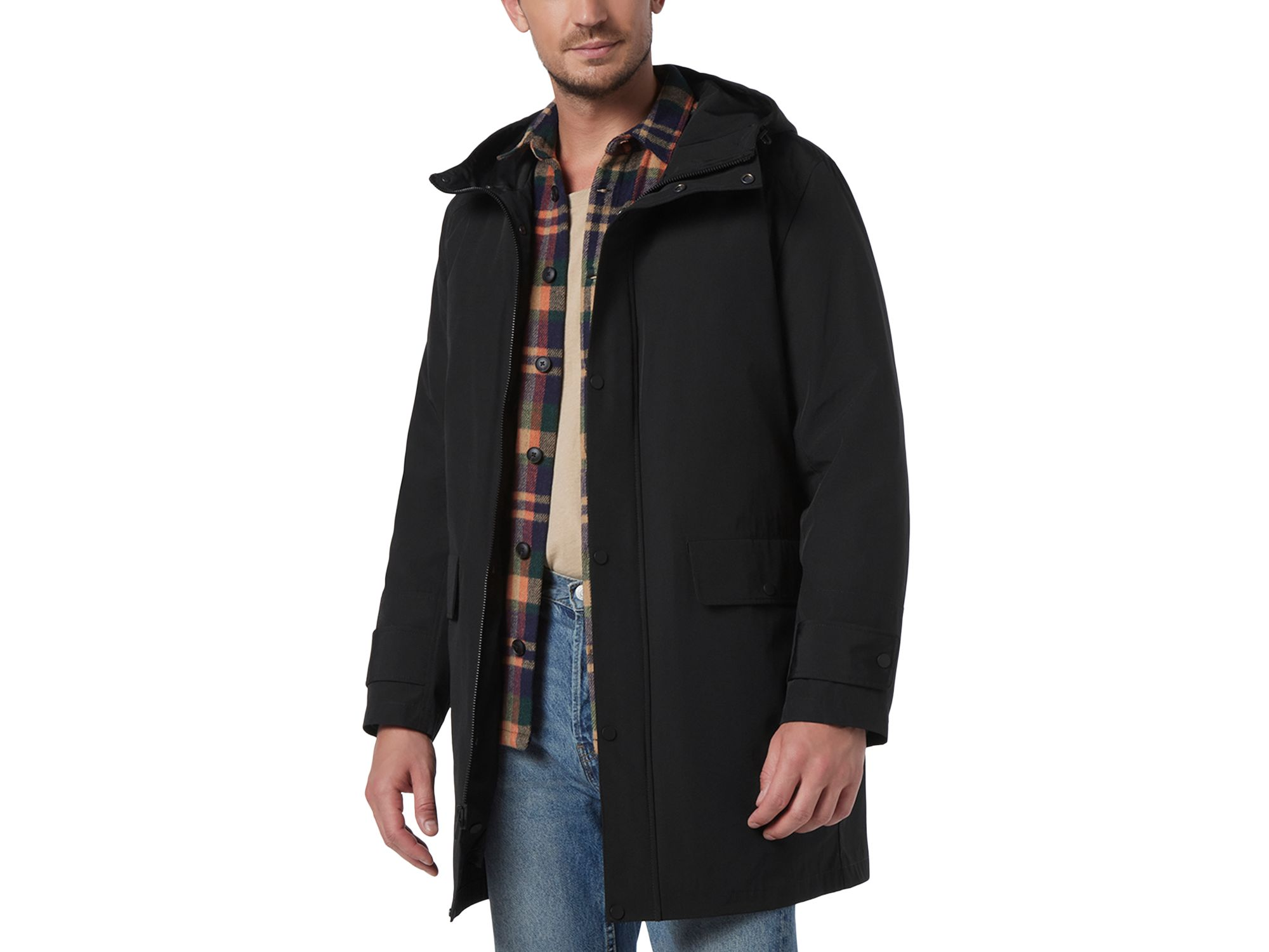 Tucker Hooded Rain Jacket — Image 3