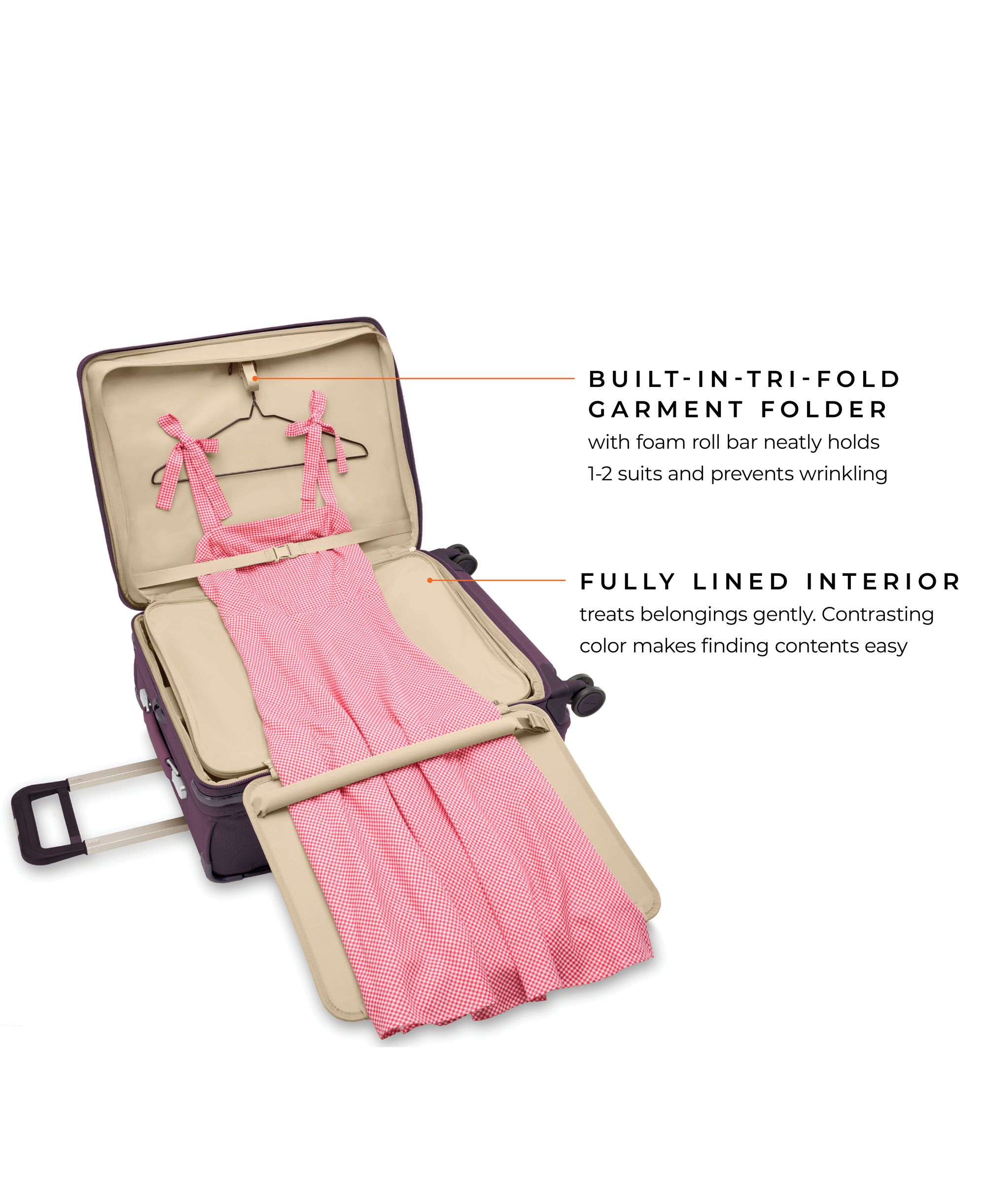Baseline Medium Expandable Spinner Suitcase — Image 3