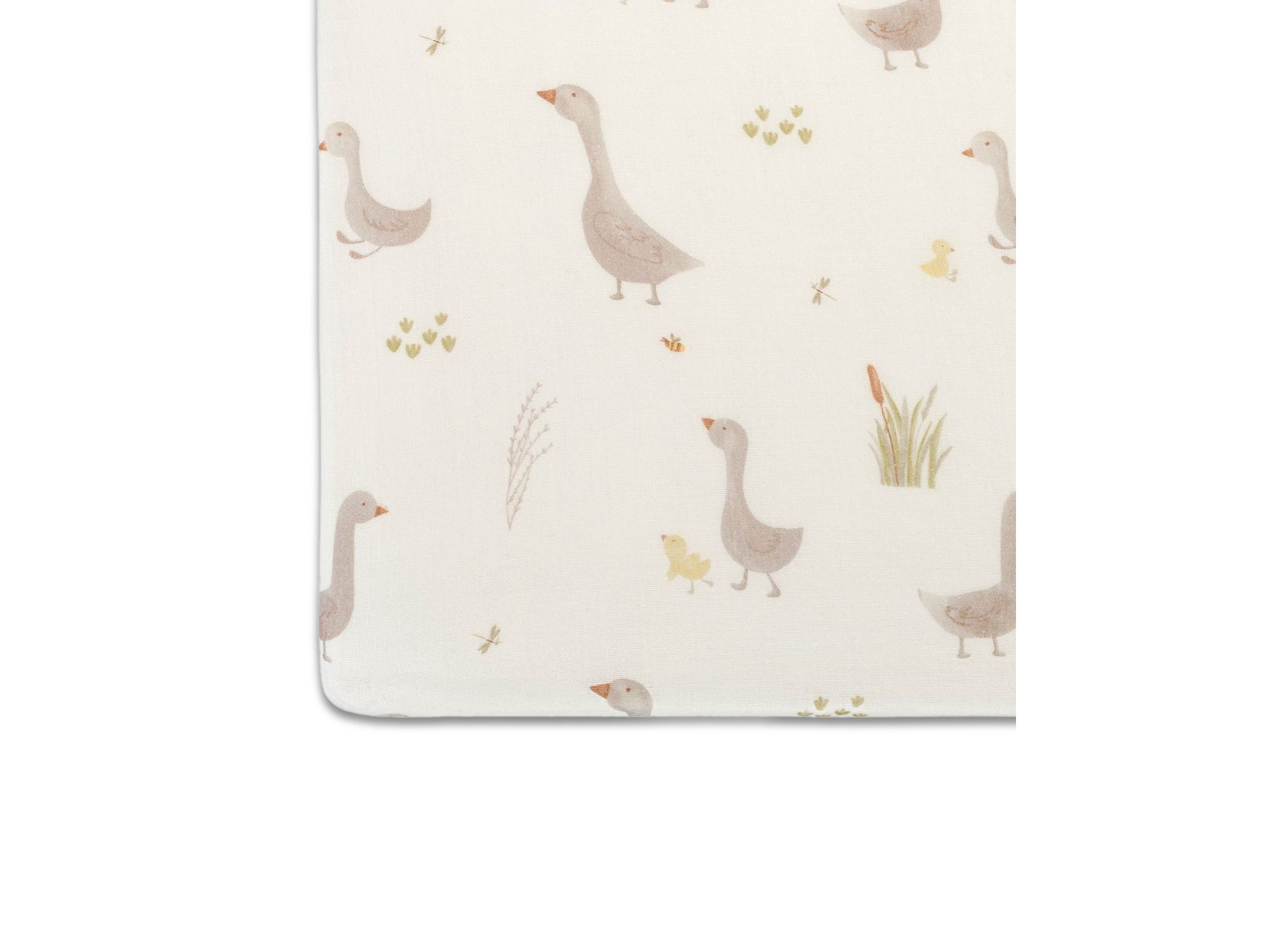 Unisex Charlie Fitted Crib Sheet — Image 4