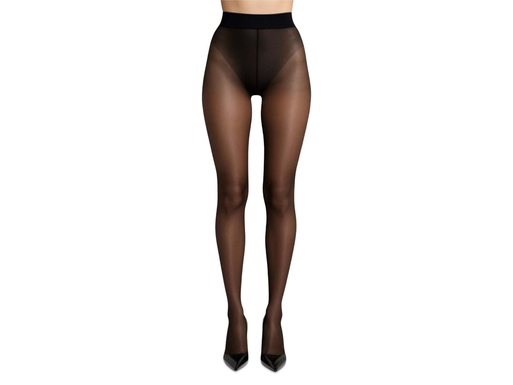 Glazed Finish Tights Luminous 15 Denier, Pack of 2 — Image 4