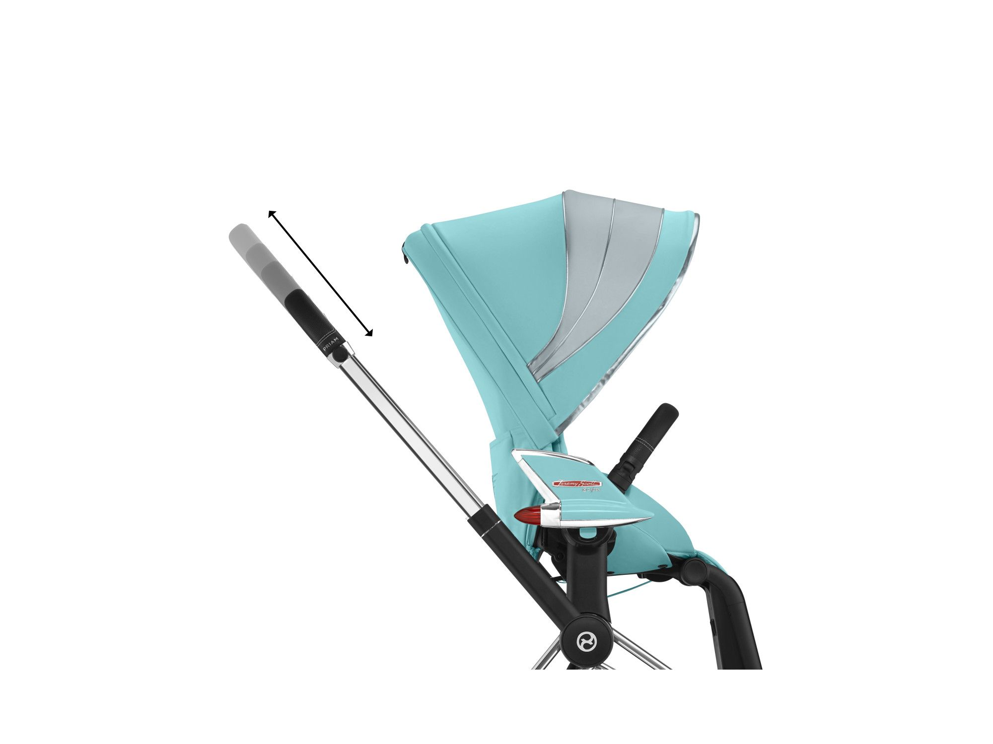 e-PRIAM 2 Stroller - Jeremy Scott Car — Image 7