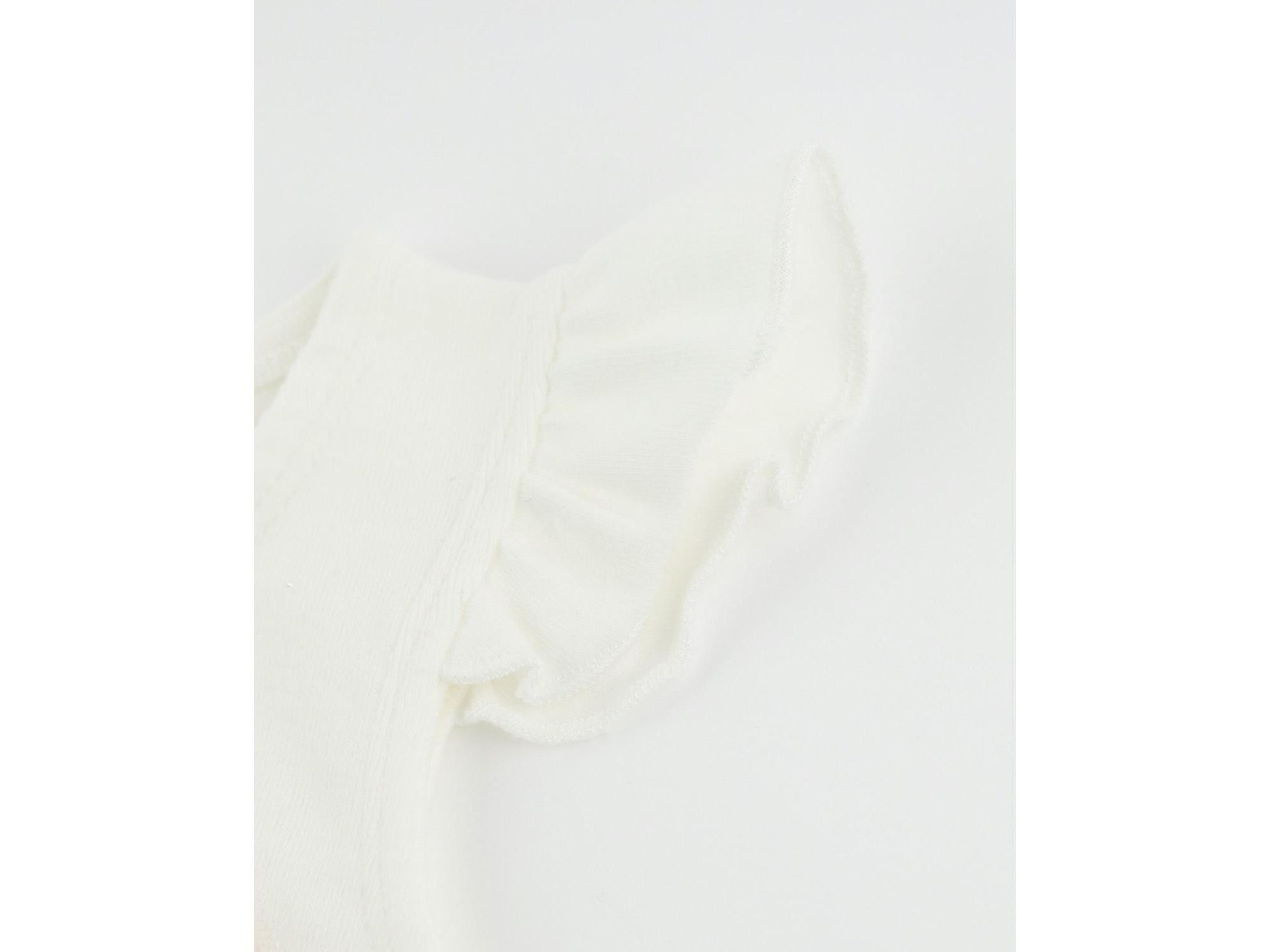 Girls' Ruffle Bow Fleck Tulle Applique Flutter Tank - Baby — Image 3