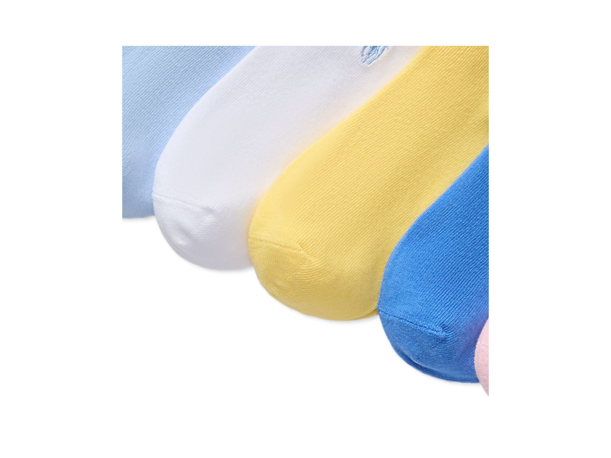 Girls' Classic Solid Low Cut Socks, Pack of 6 - Little Kid, Big Kid — Image 3