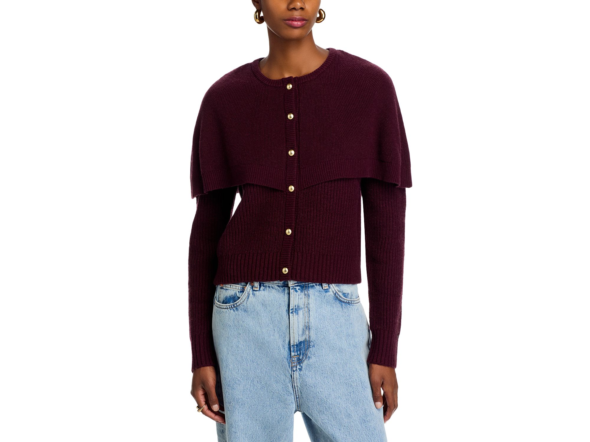 Penny Capelet Cardigan Sweater — Image 3