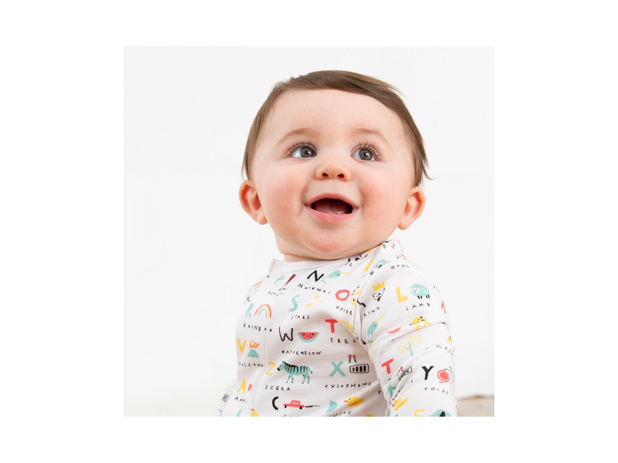 Unisex ABC Love Footie - Baby — Image 3