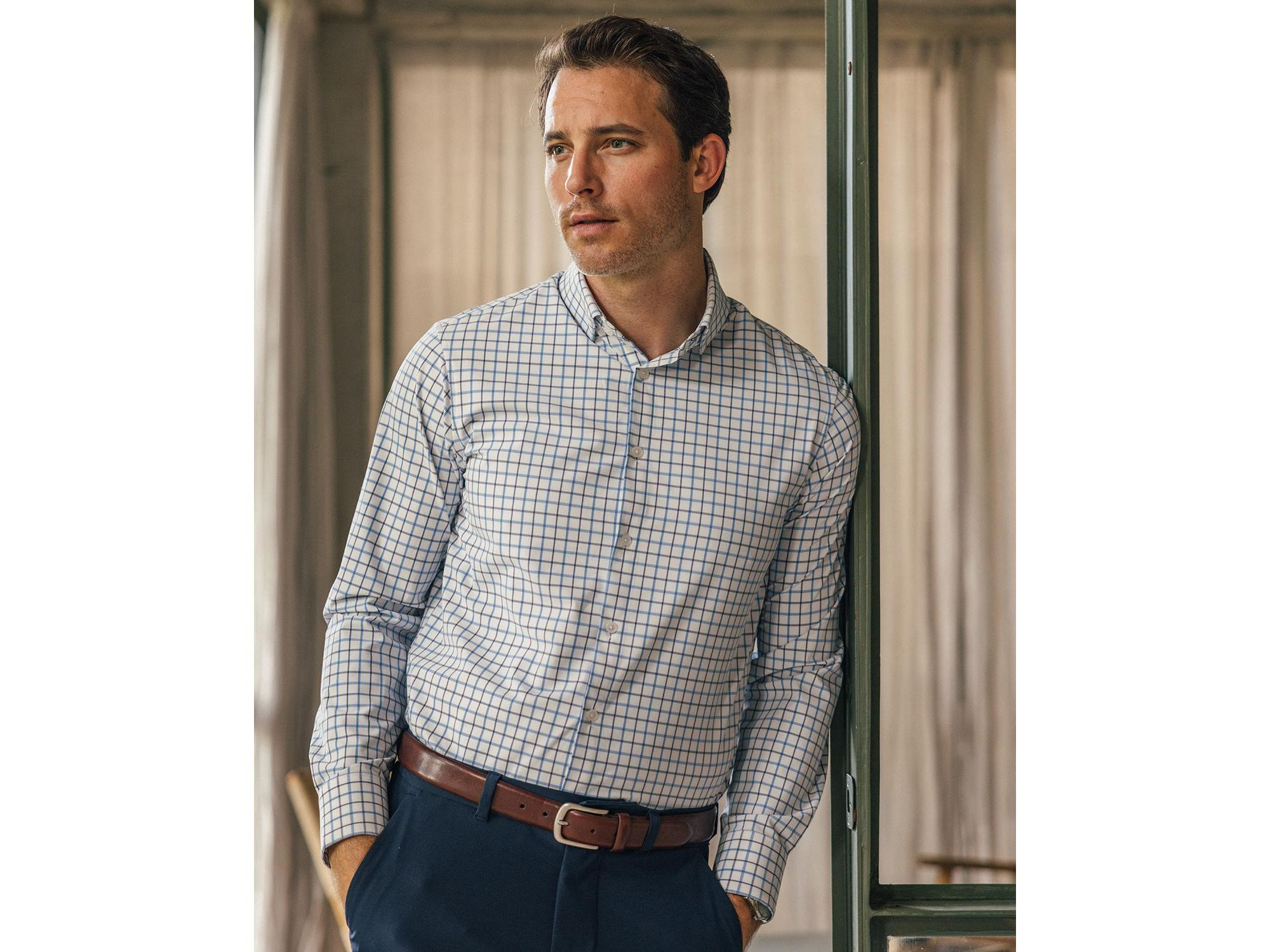 Leeward Long Sleeve Dress Shirt — Image 3
