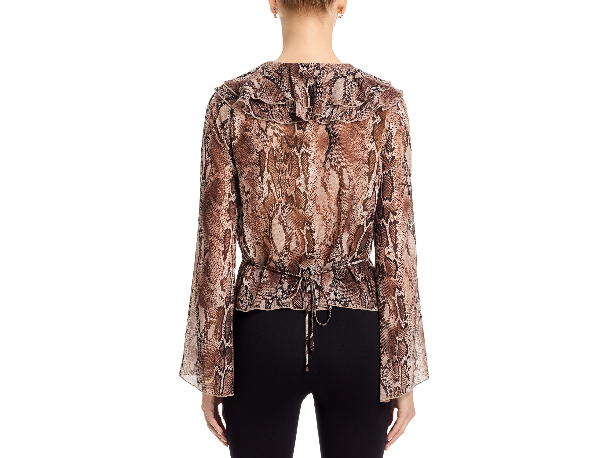 Sylvia Wrap Top — Image 3