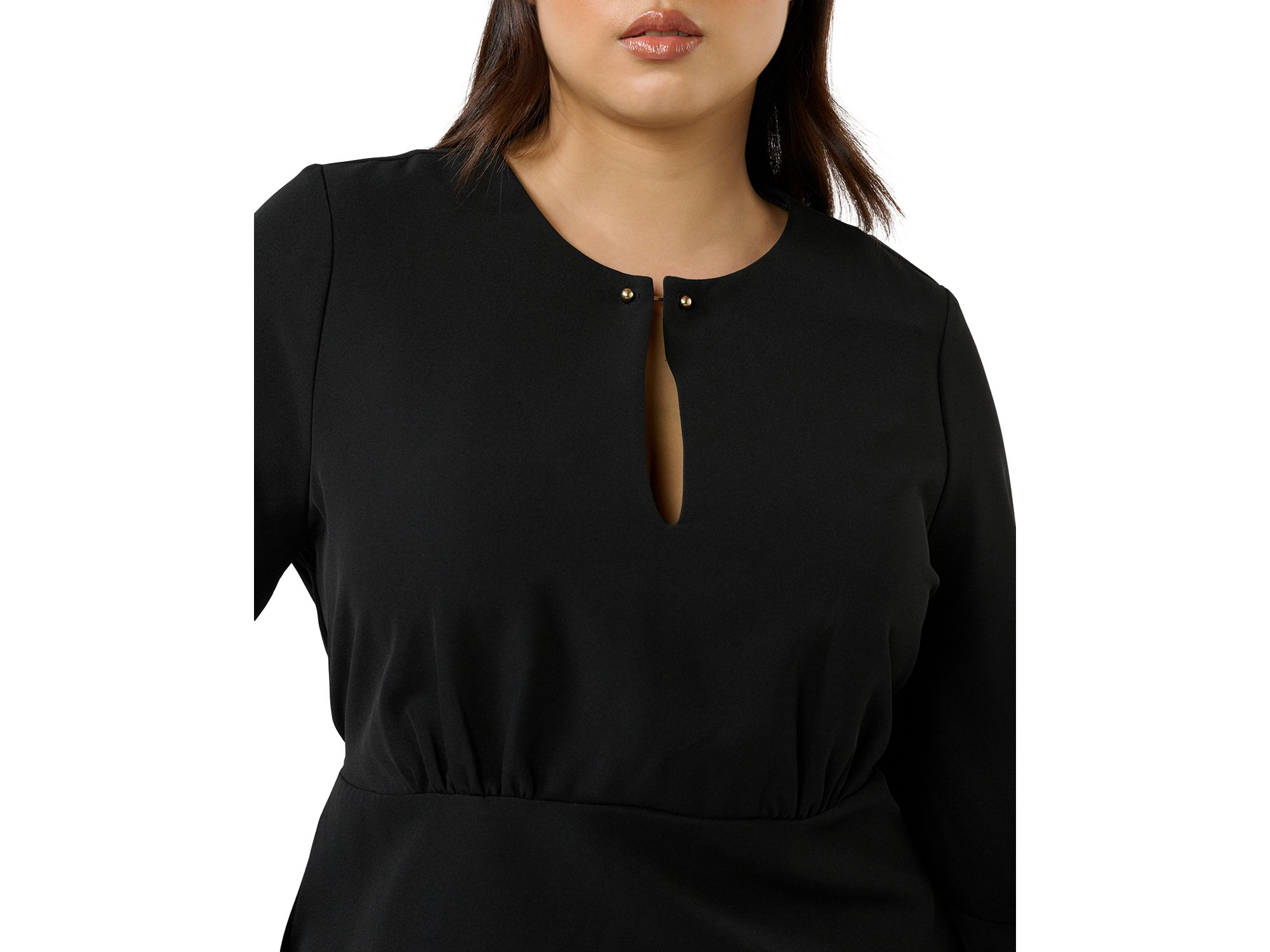 Nia Keyhole Dress — Image 3