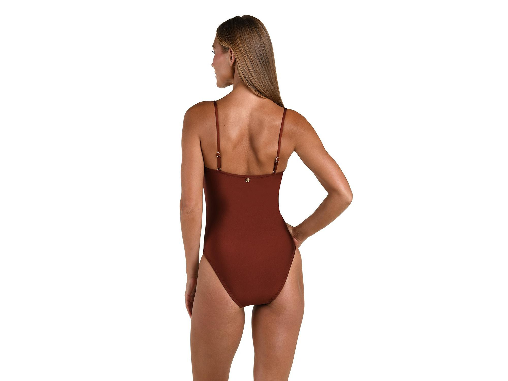 Solid Bandeau One Piece — Image 4