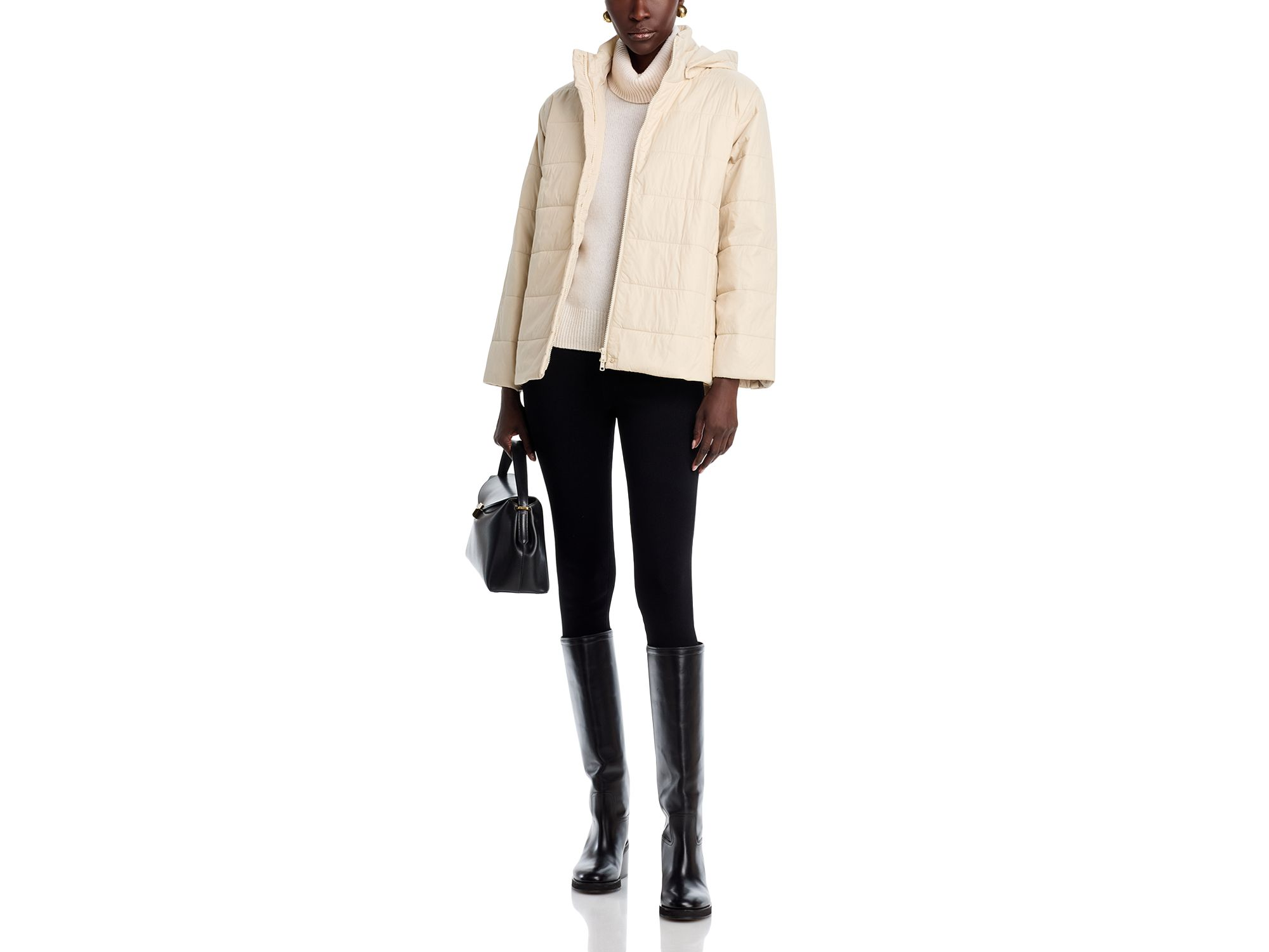 Padded Jacket with Removable Hood - Exclusive — Image 6