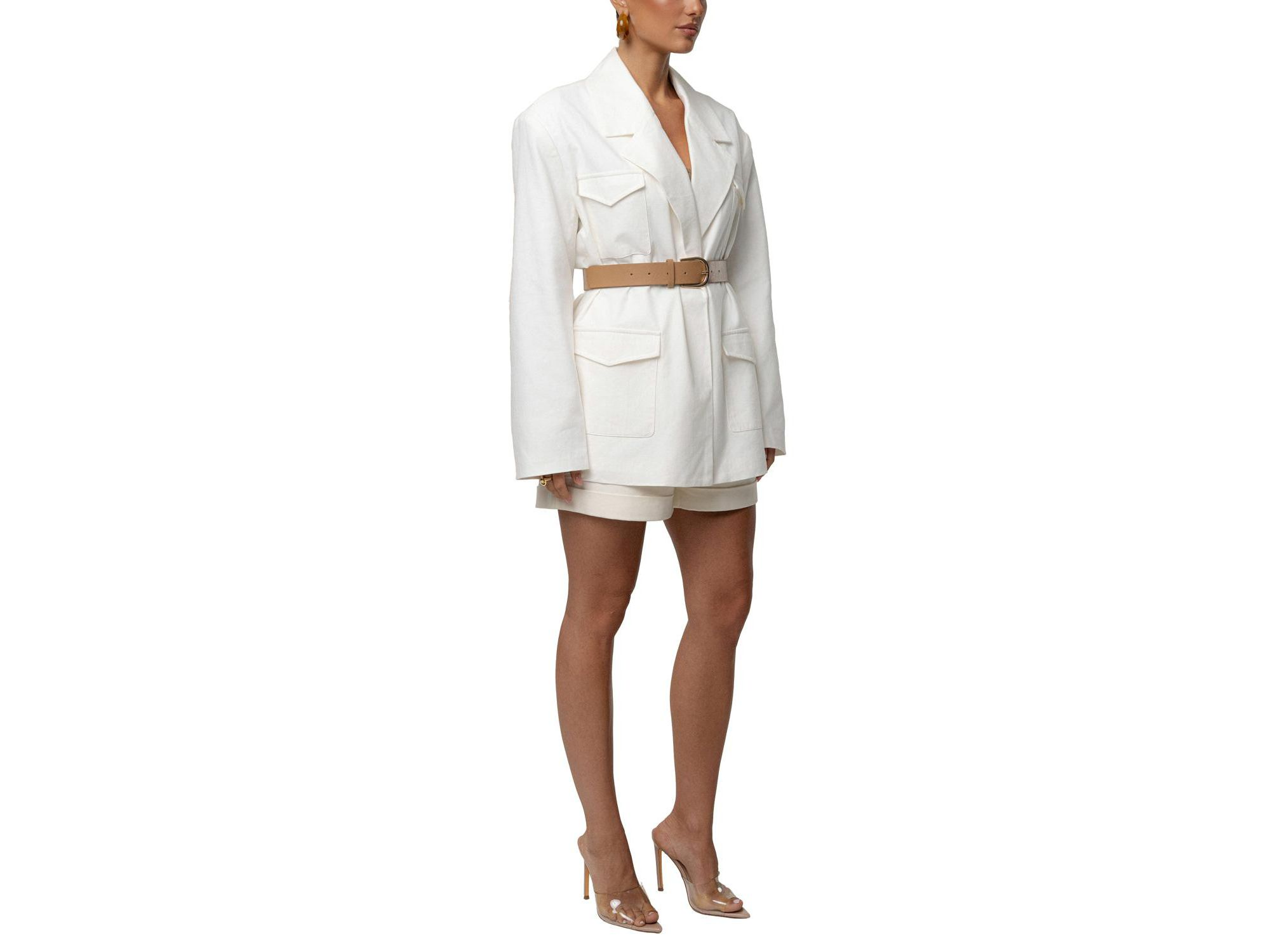 Precision Woven Blazer — Image 4