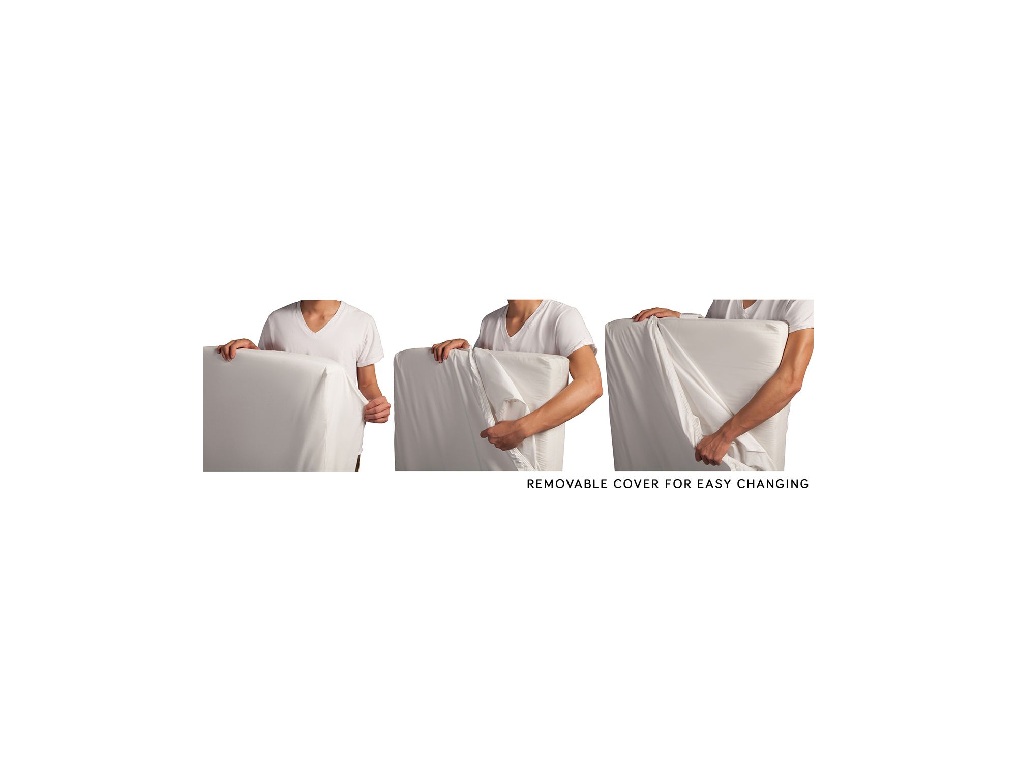 Pure Core 2-Stage Crib Mattress with Dry Waterproof Cover — Image 4