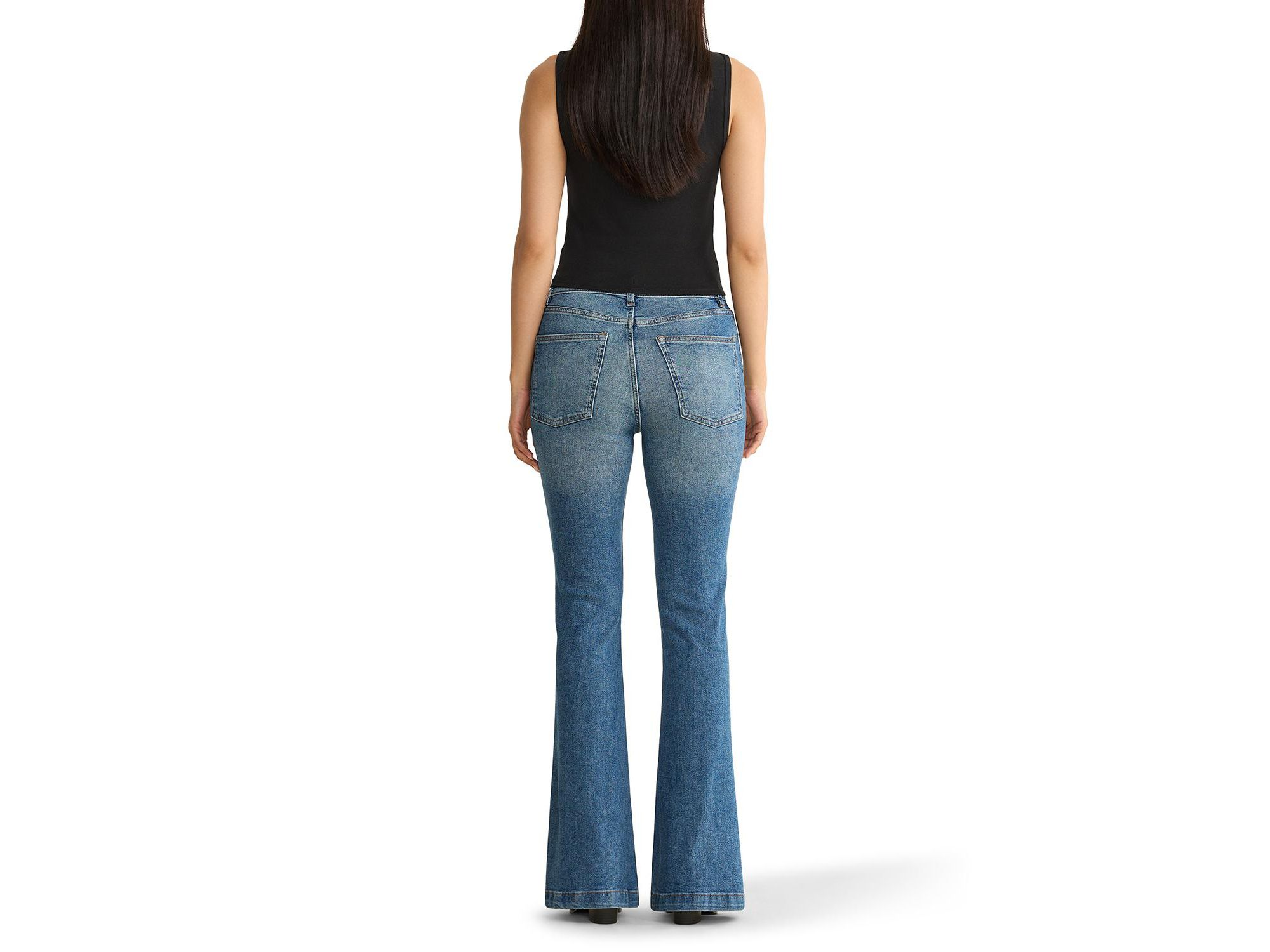 MIA Flare Jeans in Rowdy Blue — Image 3