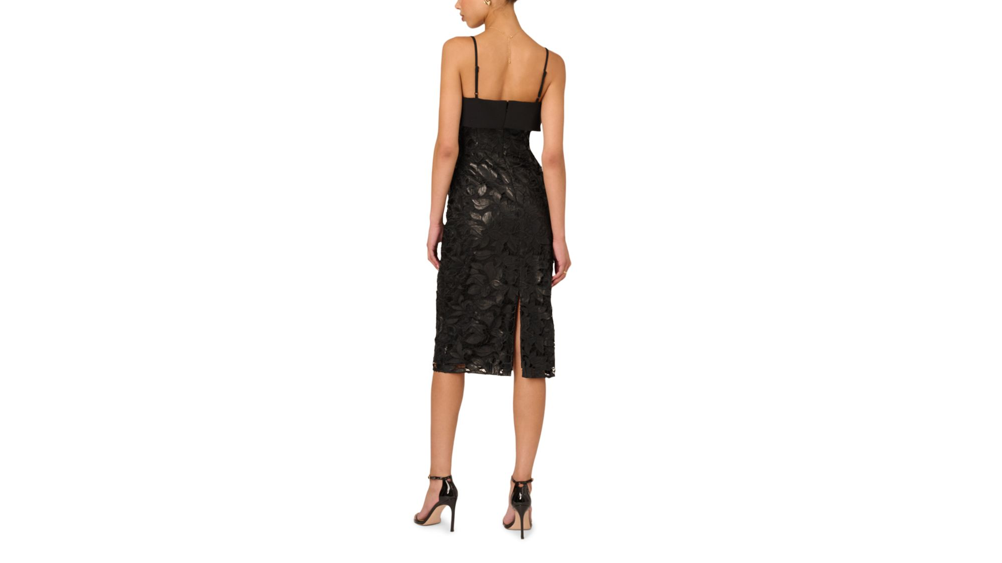 Lace Midi Dress — Image 6