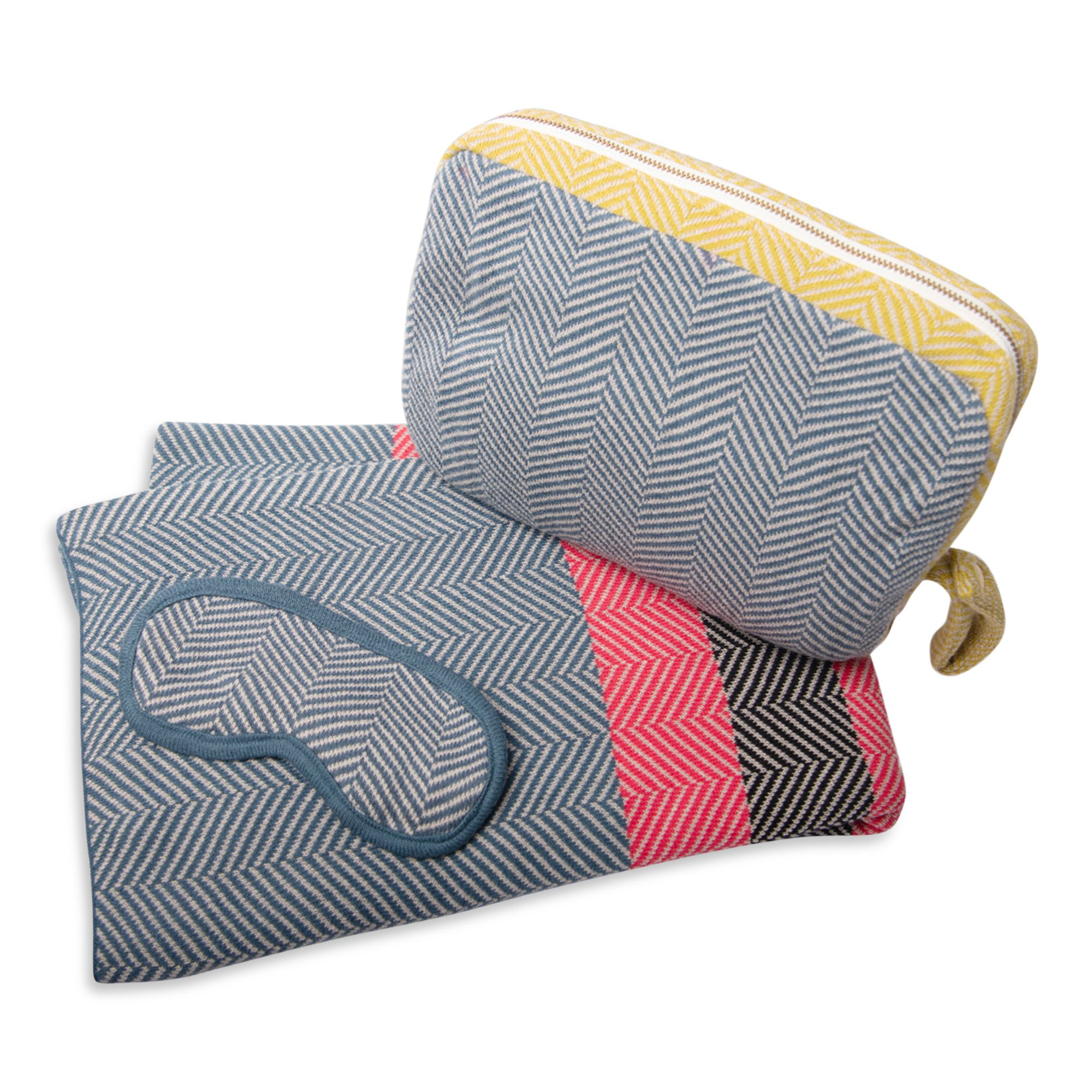 Chevron Stripes Travel Set - Image 1