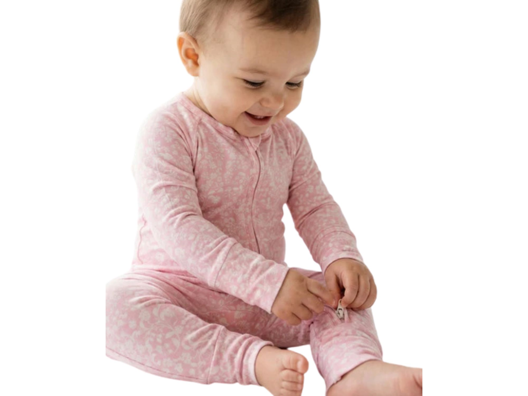 Girls' Petite Fleur Bamboo Sleeper - Baby — Image 3