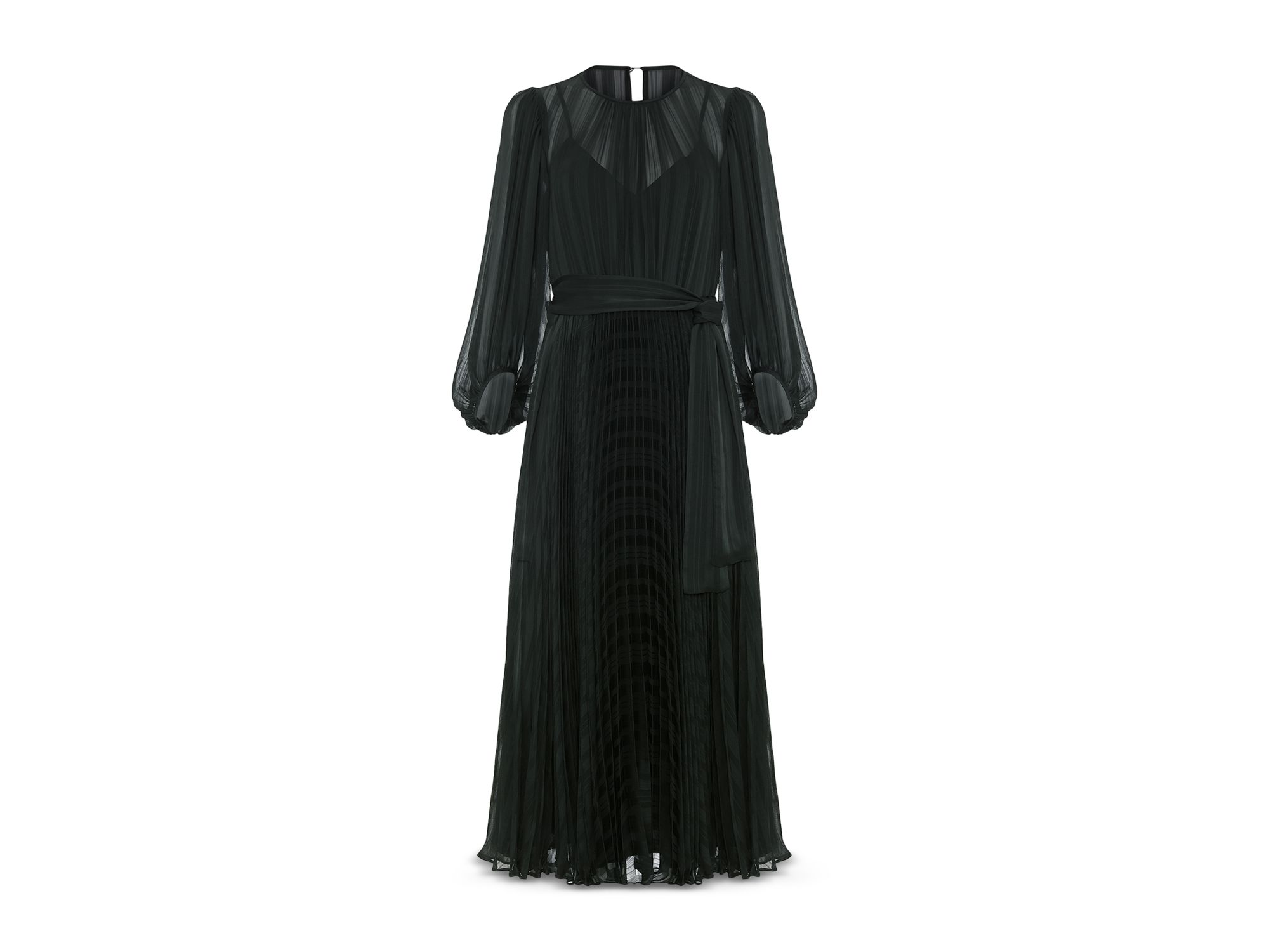 Lucie Pleat Dress — Image 9