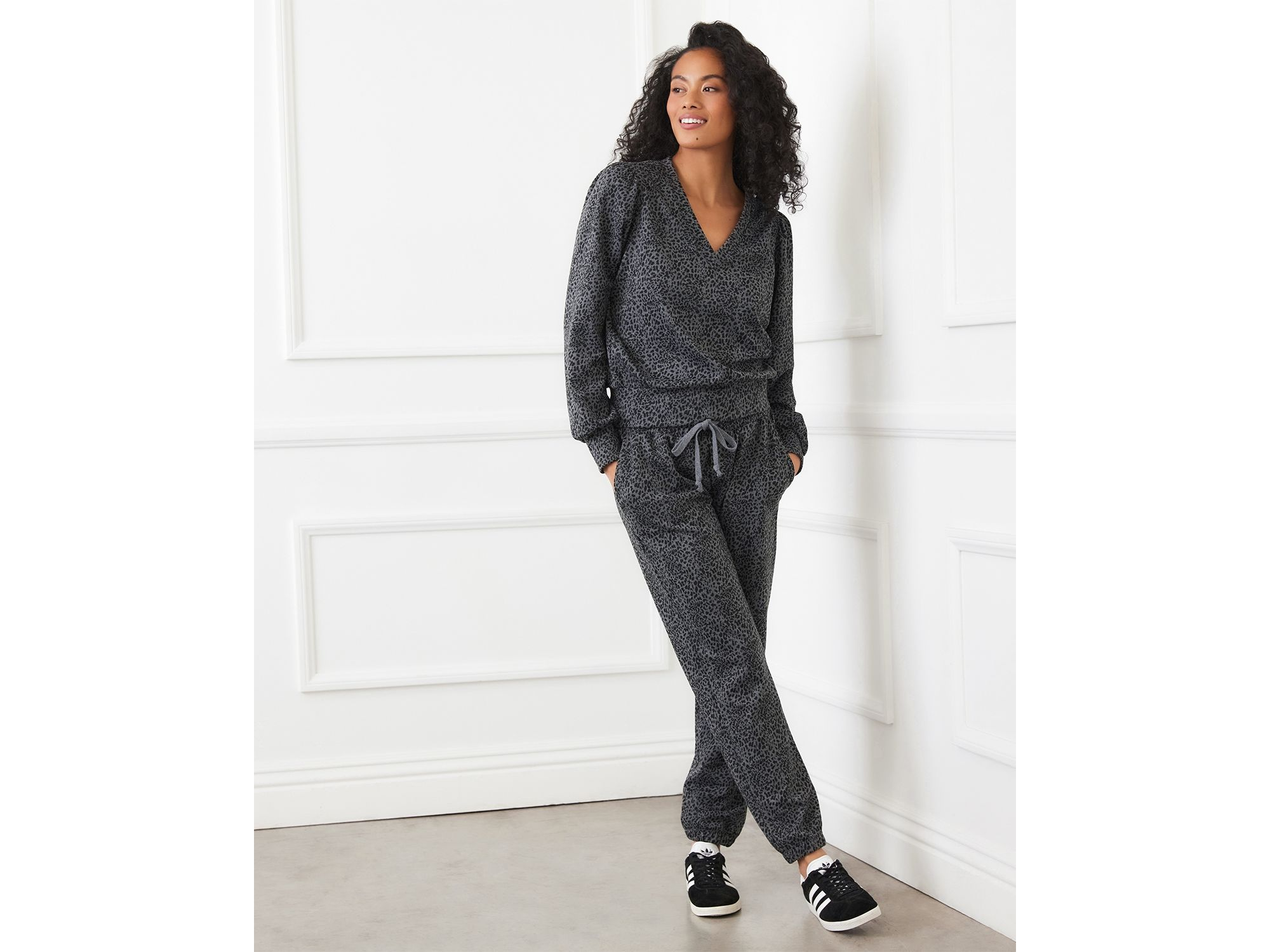 Animal Print Sweatpants — Image 4