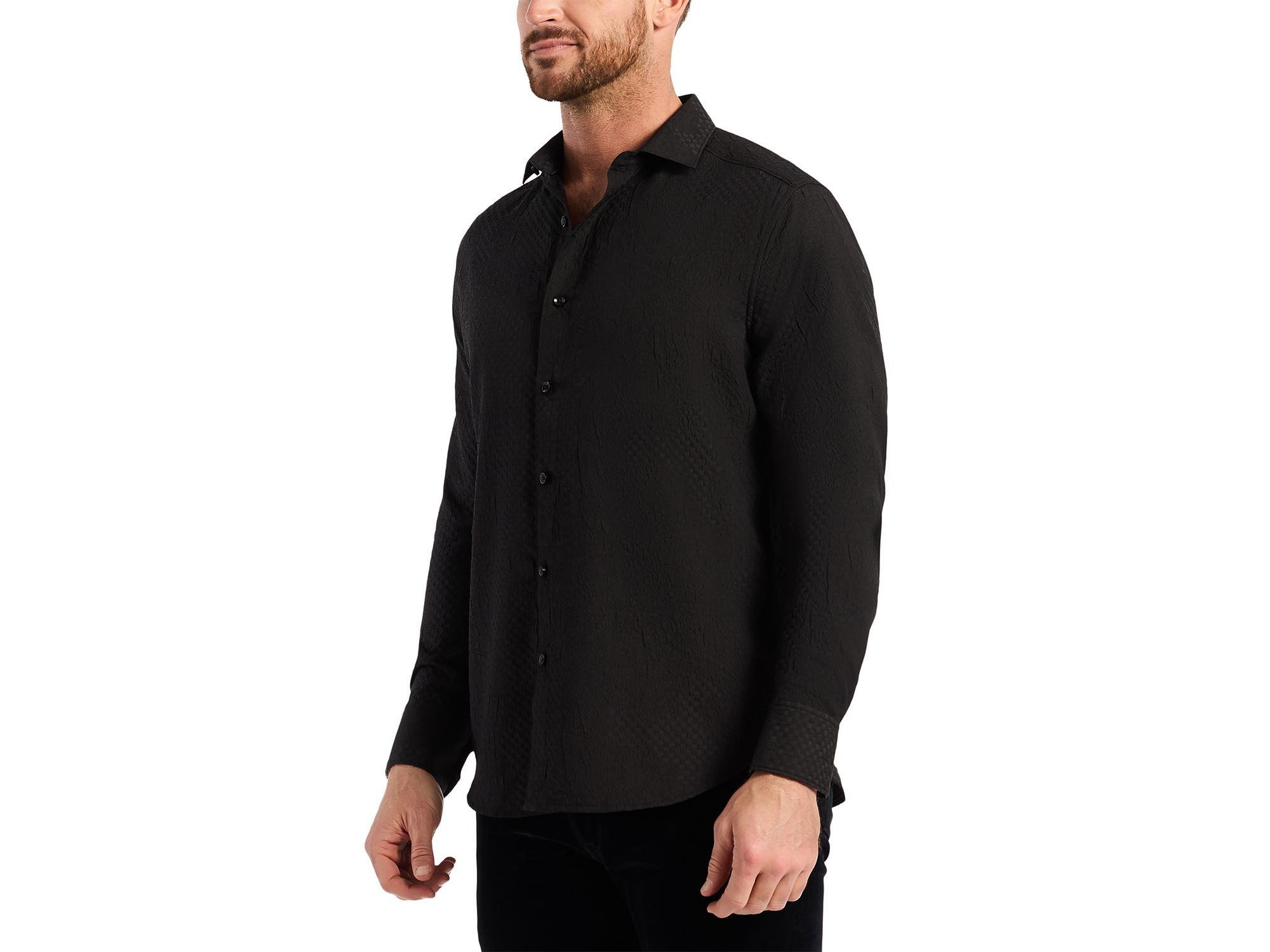 Devonshire Long Sleeve Woven Shirt — Image 5