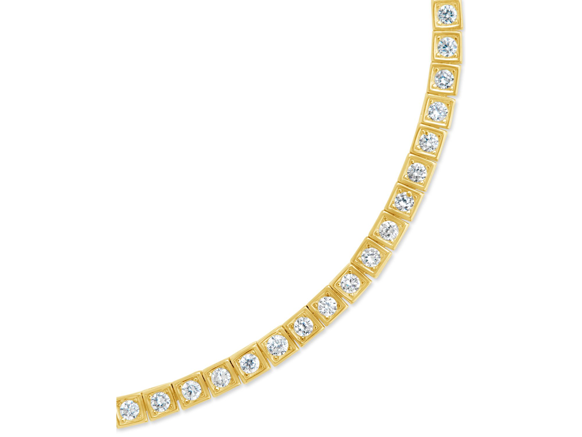 Christina Cubic Zirconia Flex Bracelet — Image 3