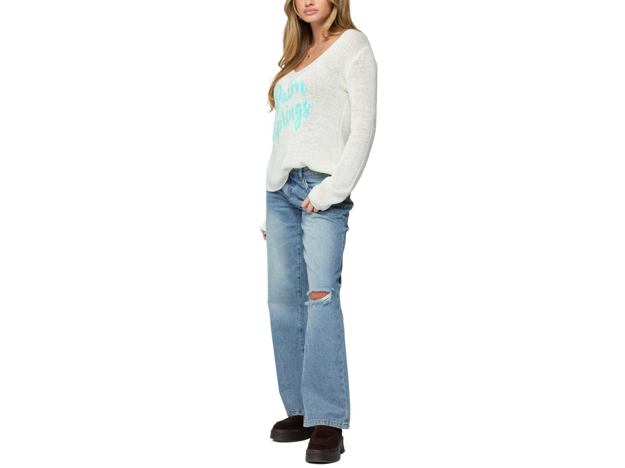 Palm Springs Light Knit Sweater — Image 5