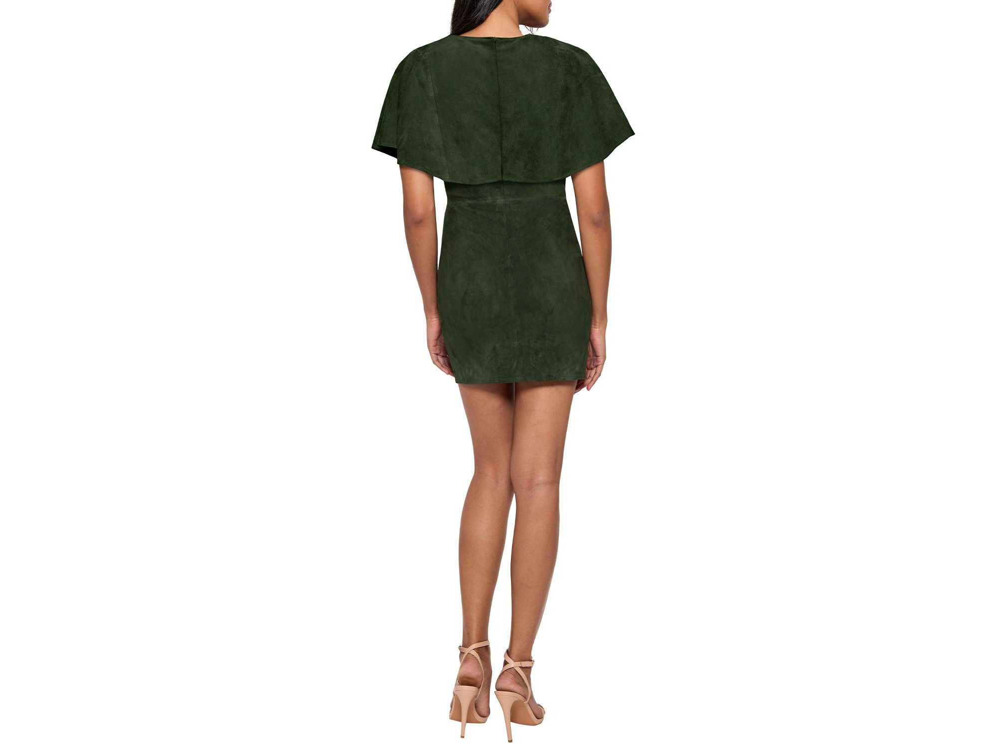 Selene Stretch Suede Dress — Image 3