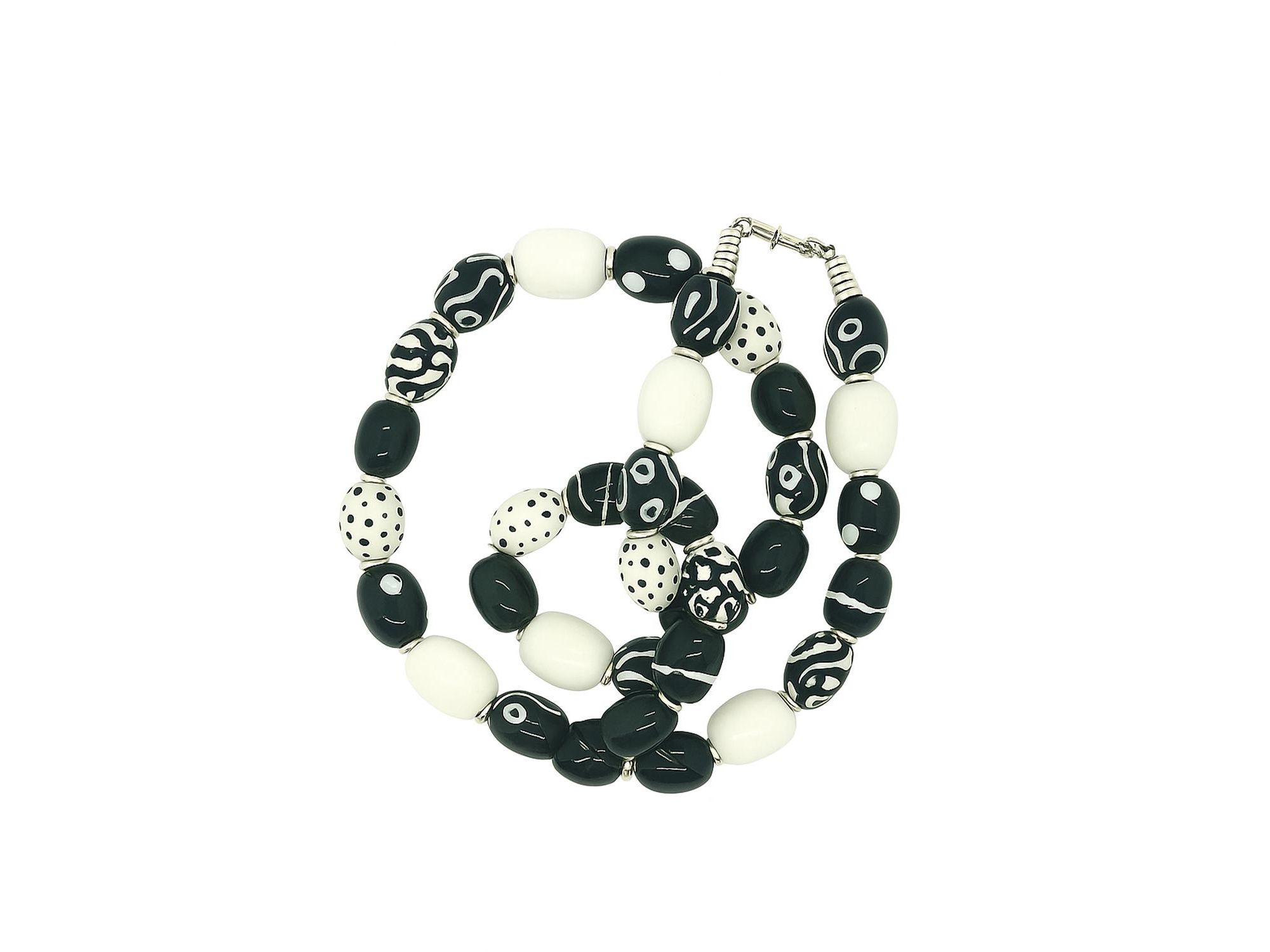 Monochrome Symphony Necklace — Image 3