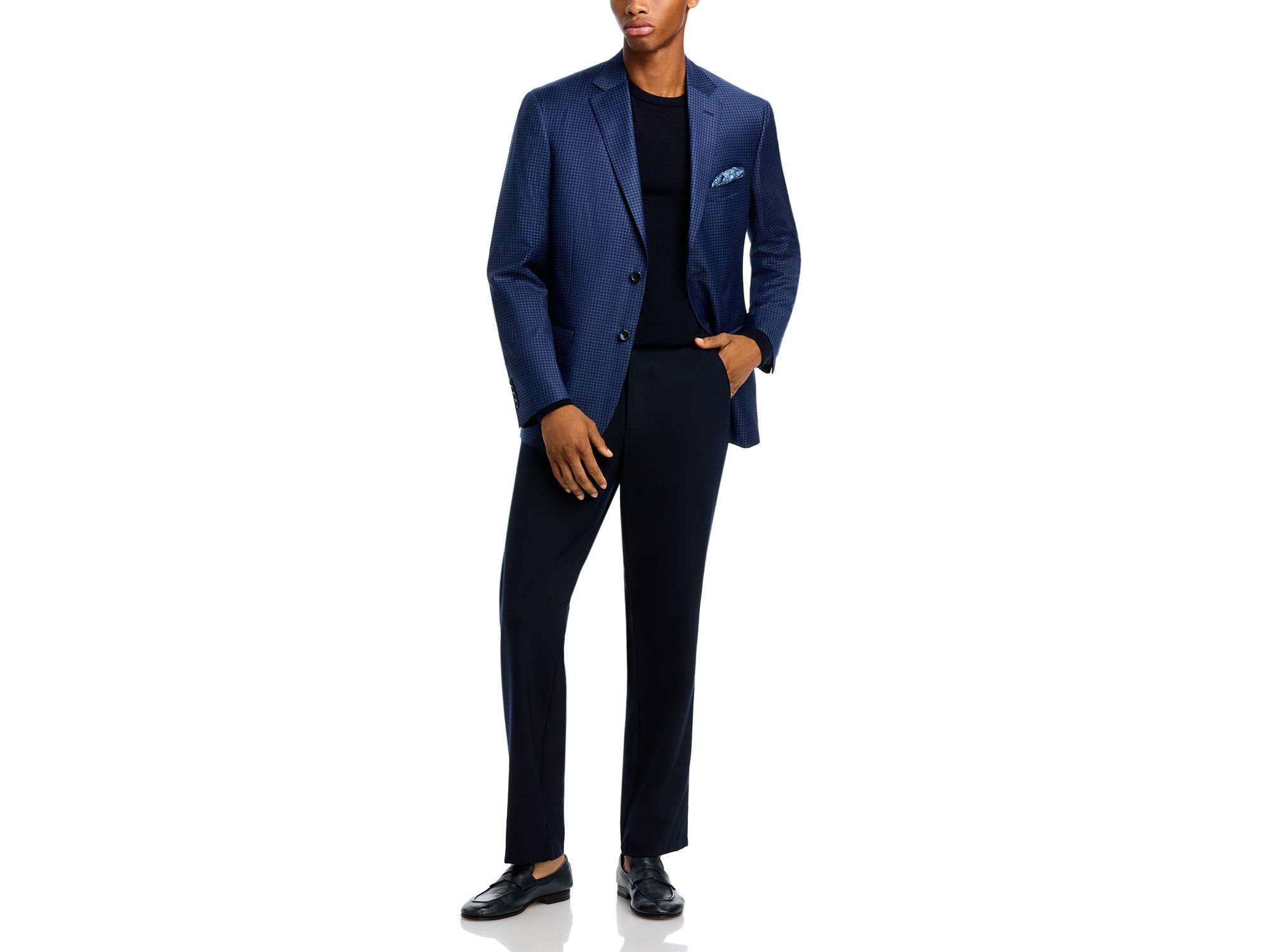 District Check Regular Fit Sport Coat - Exclusive — Image 7