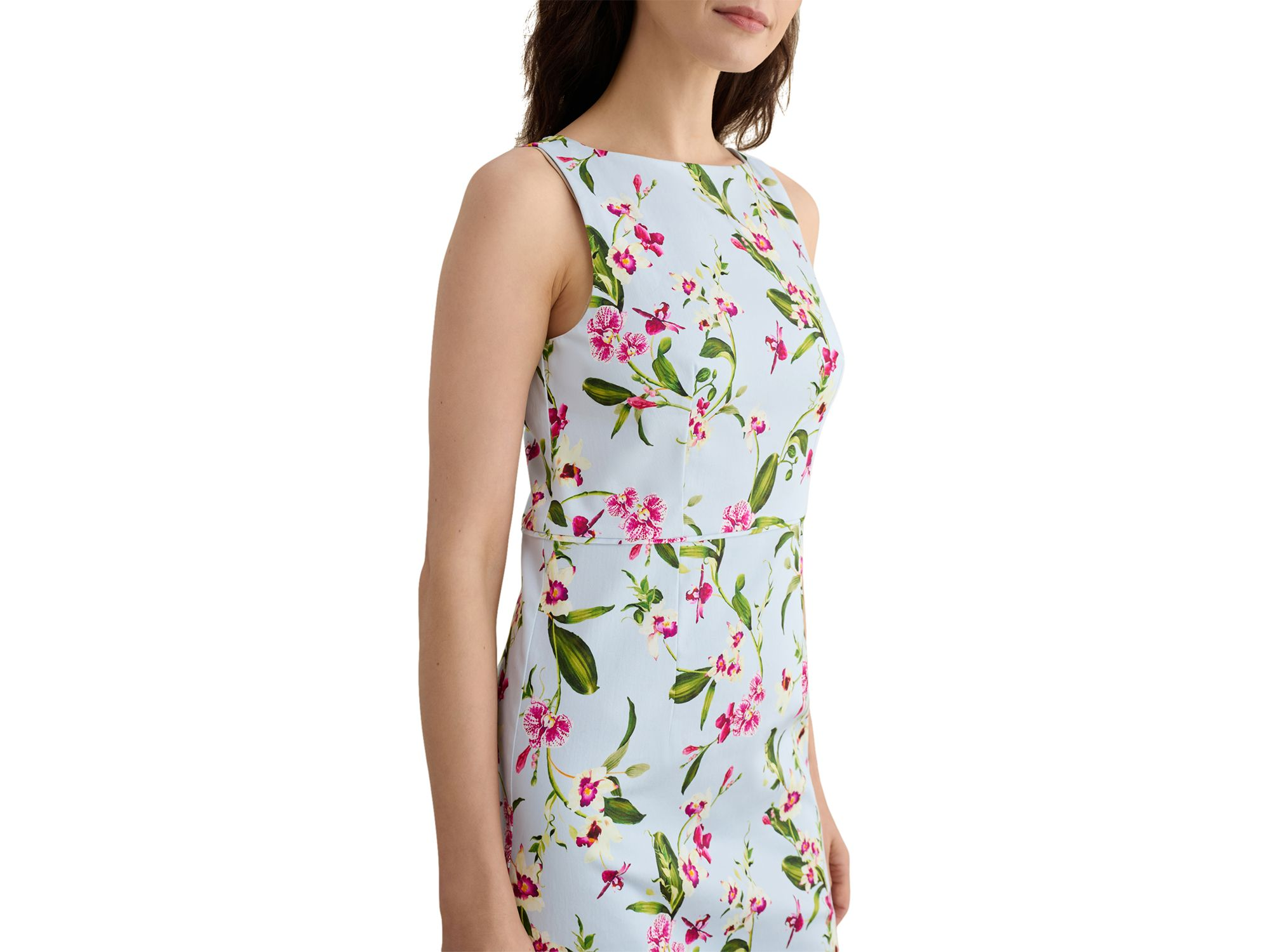 Petites Freda Floral Shift Dress — Image 3