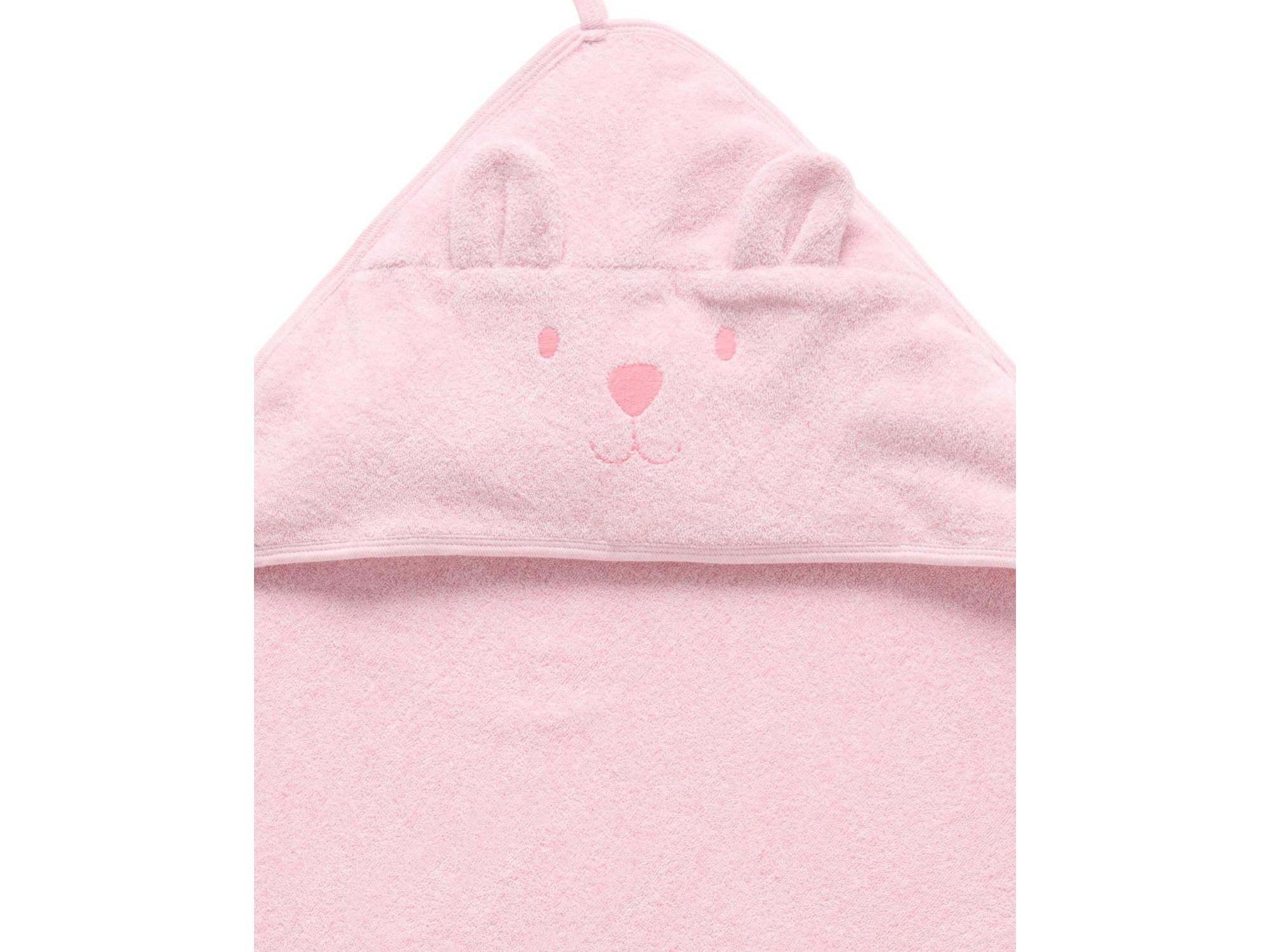 Girls' Bear Hooded Towel - Baby — Image 3