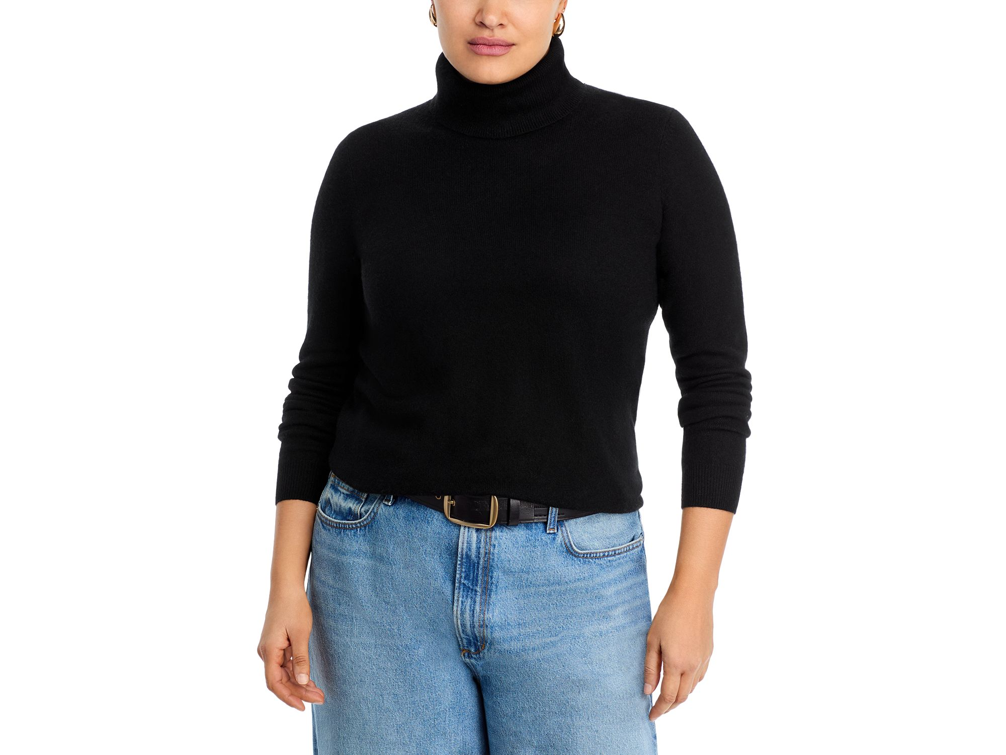 100% Cashmere Turtleneck Sweater - Exclusive — Image 3