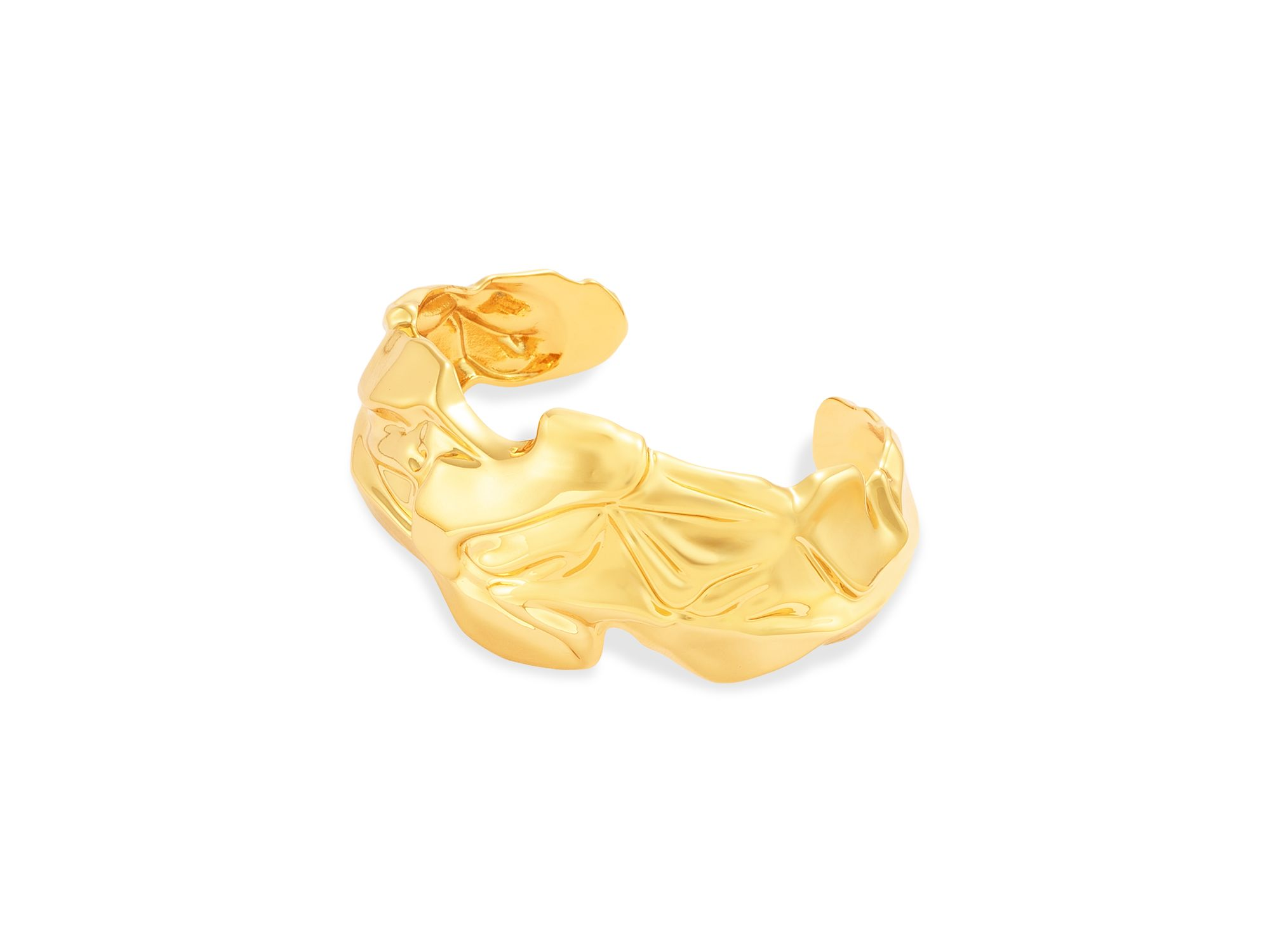 Abstract Wrapper Cuff Bracelet - Exclusive — Image 3