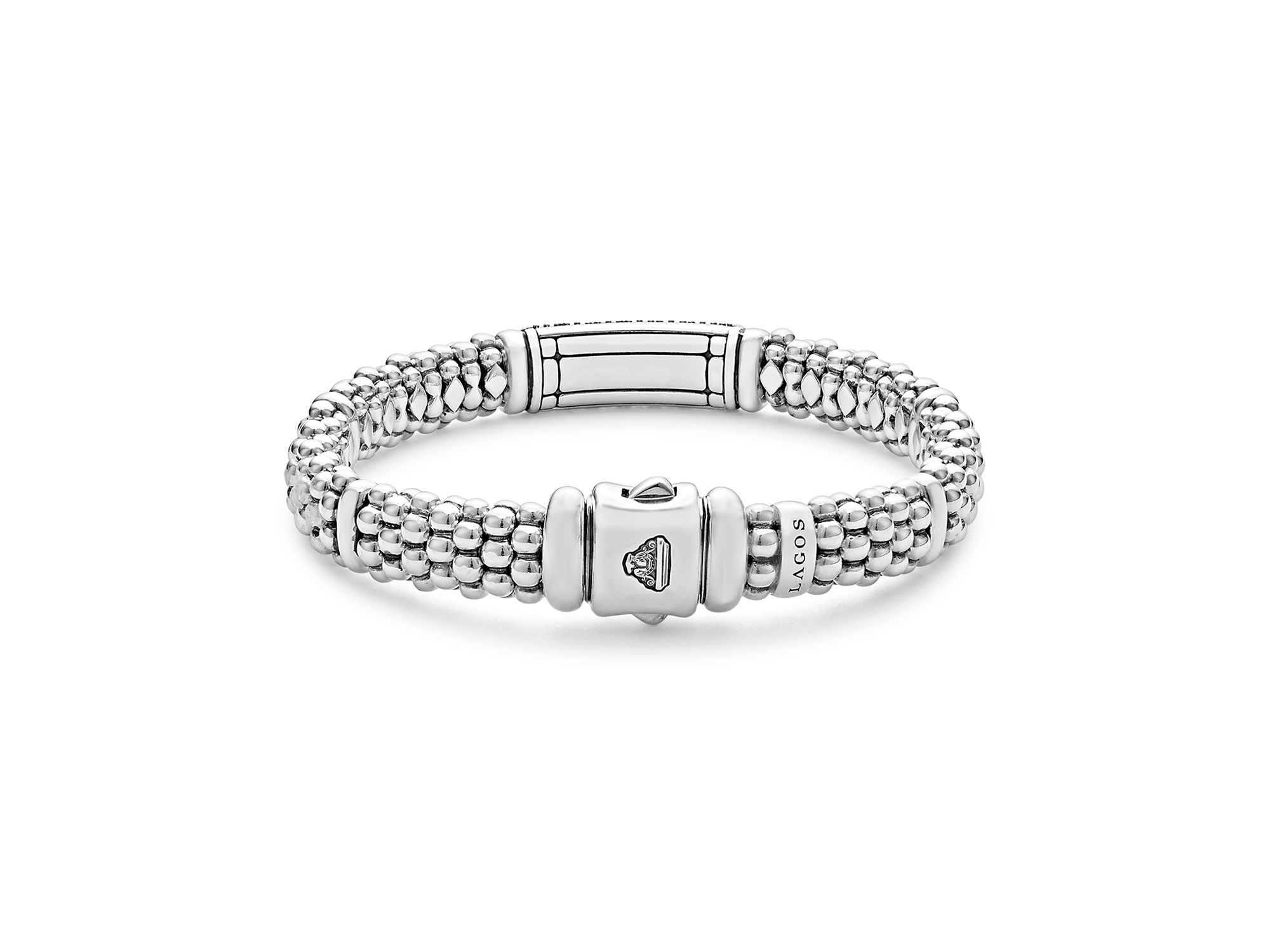 Sterling Signature Caviar Diamond Bracelet — Image 5