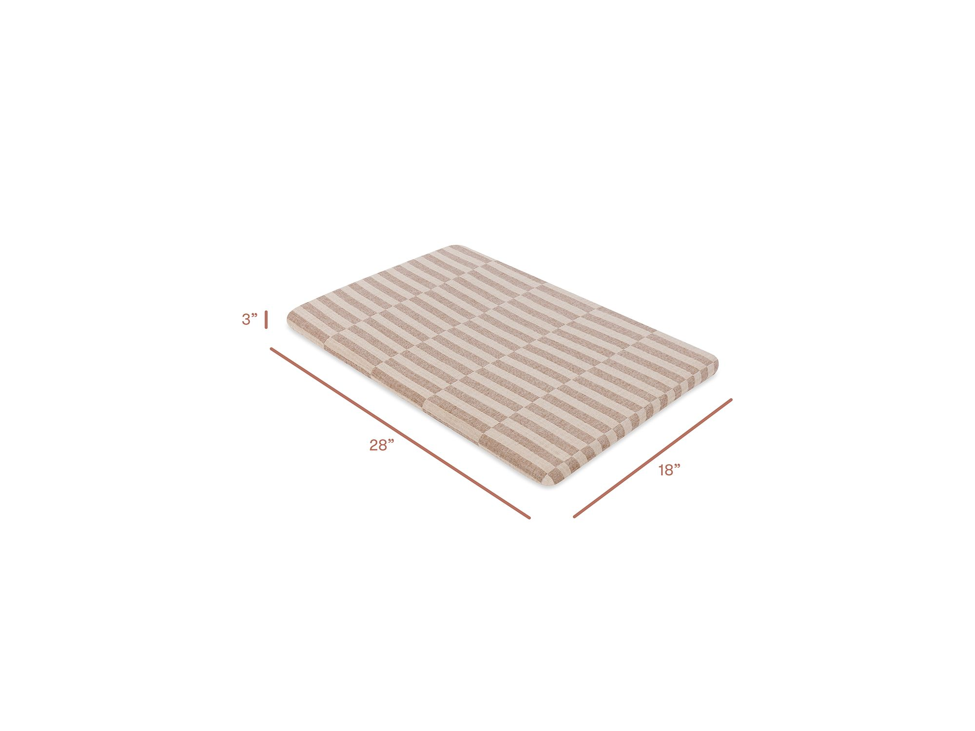 Quilted Changing Pad Cover in Muslin Cotton — Image 10