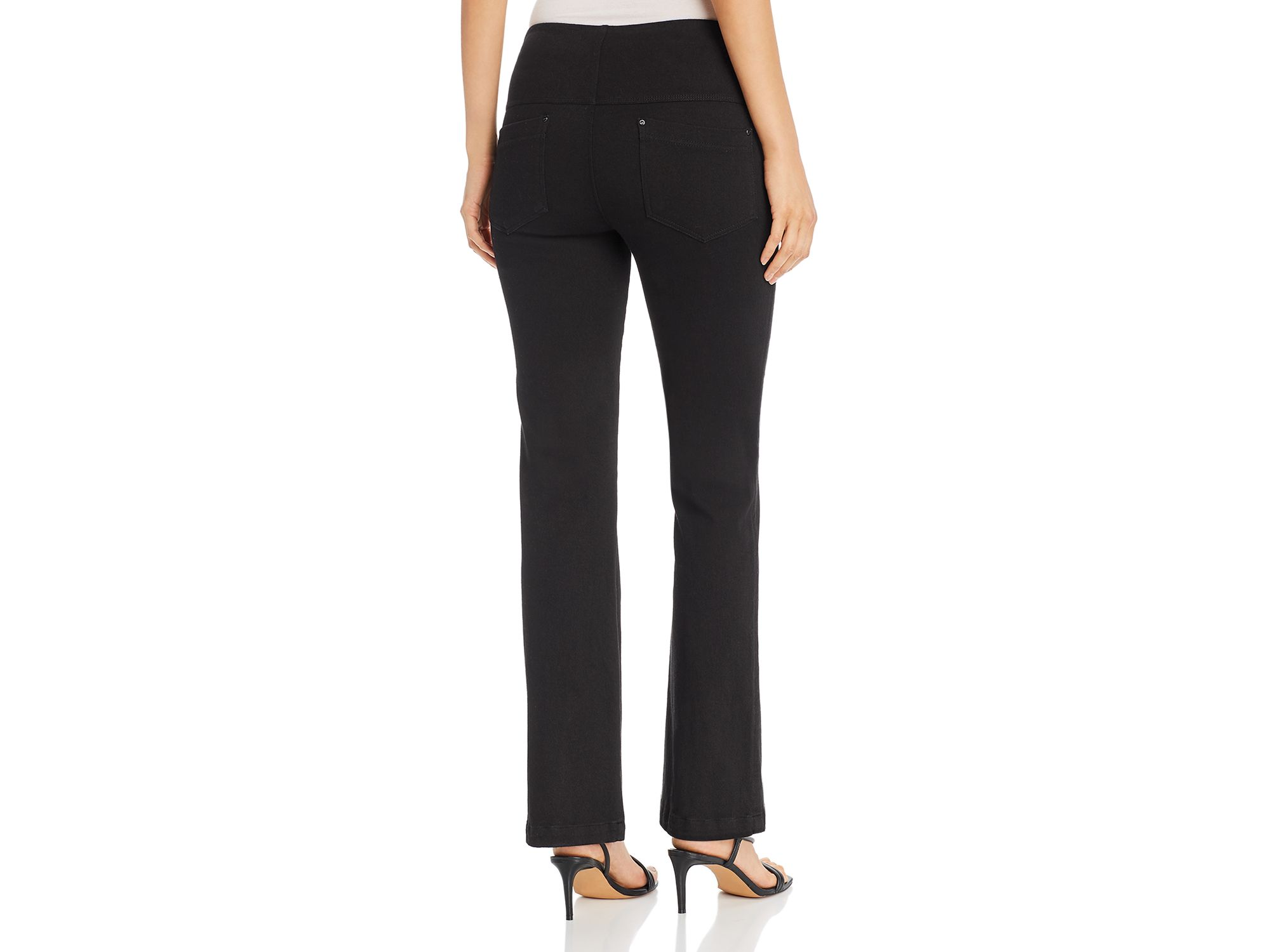 Baby Bootcut Jeans in Black — Image 3