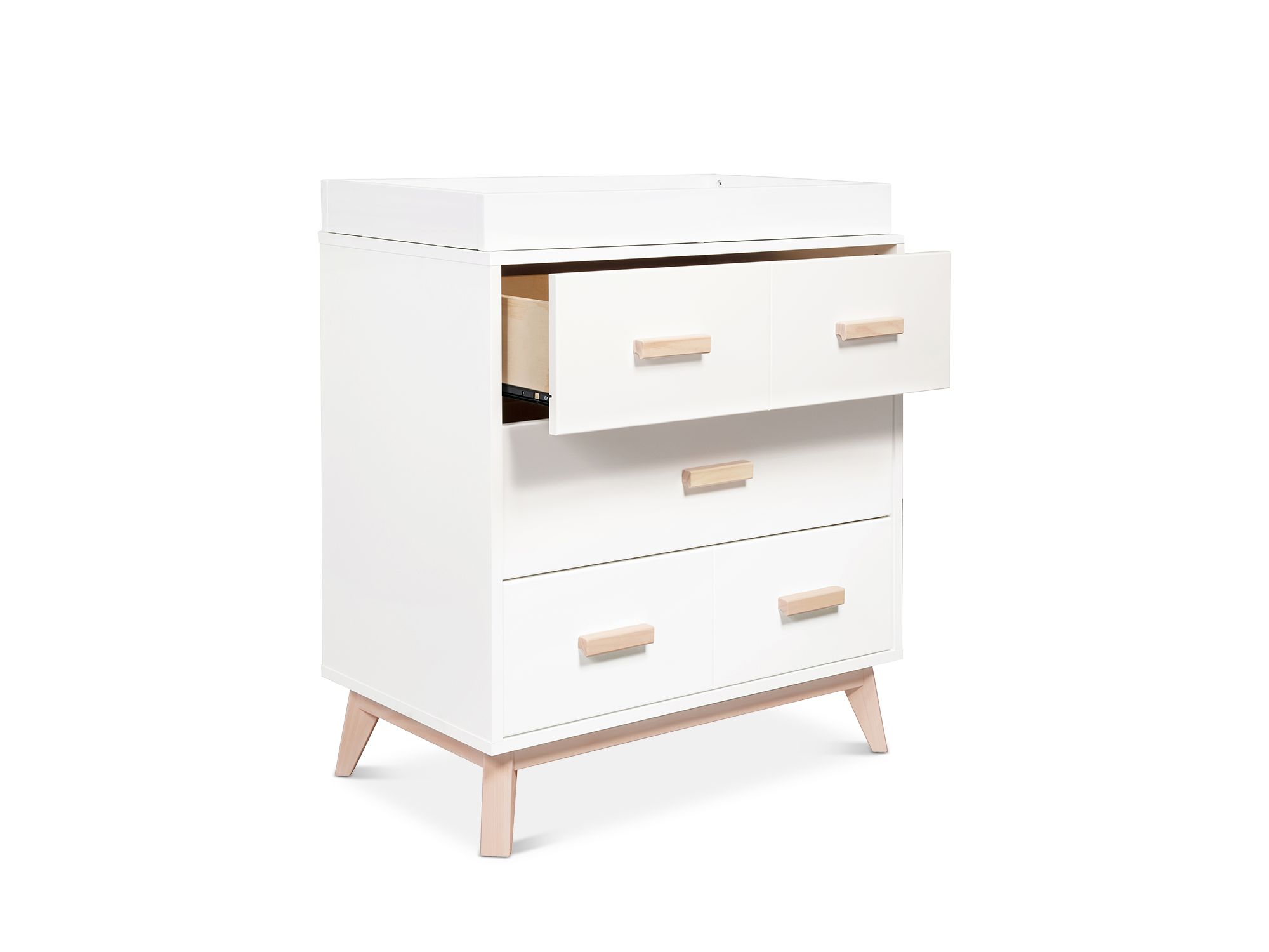 Scoot 3 Drawer Changer Dresser with Removable Changing Tray — Image 5