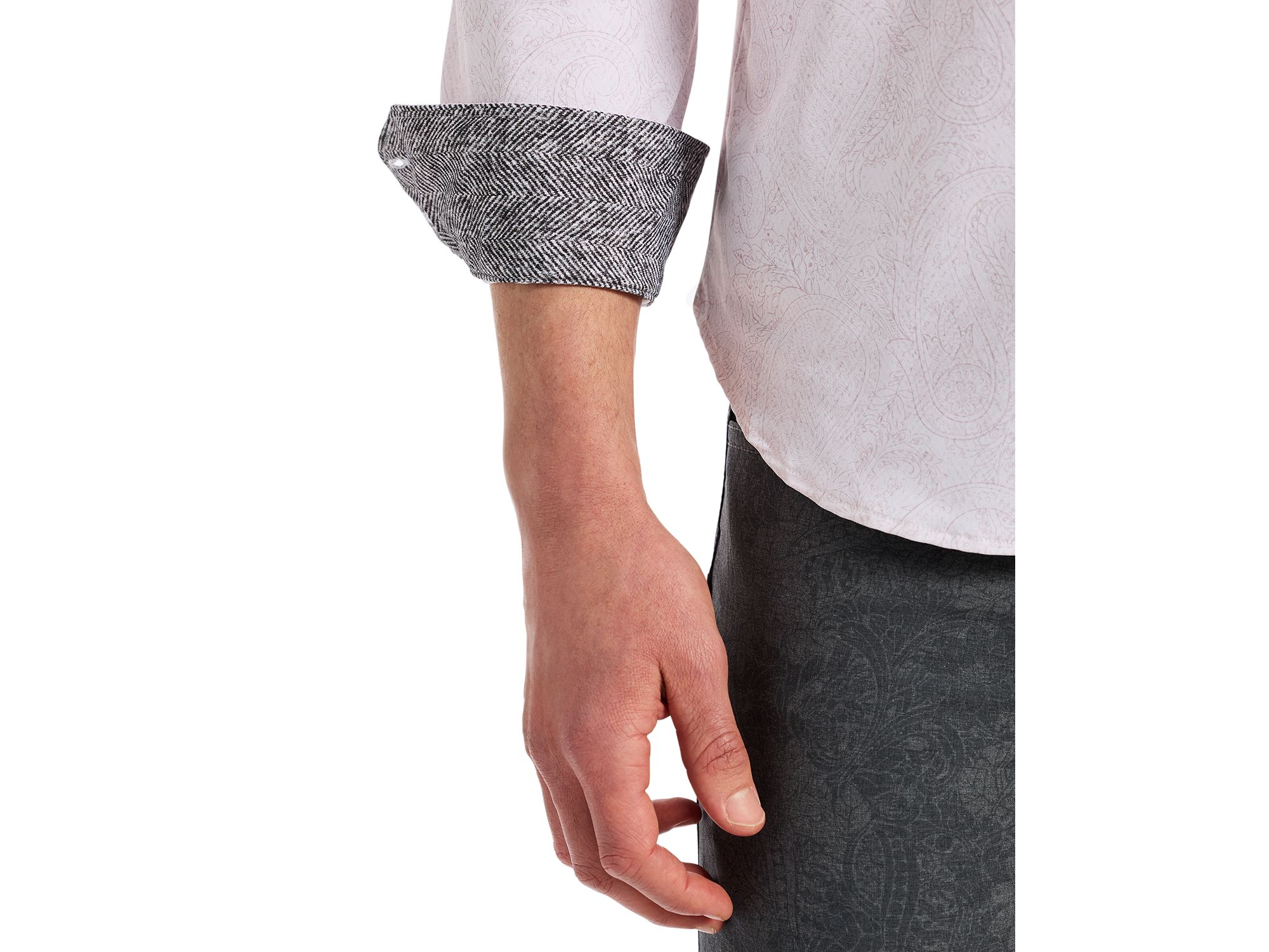 Thurston Knit Button Down Shirt — Image 3