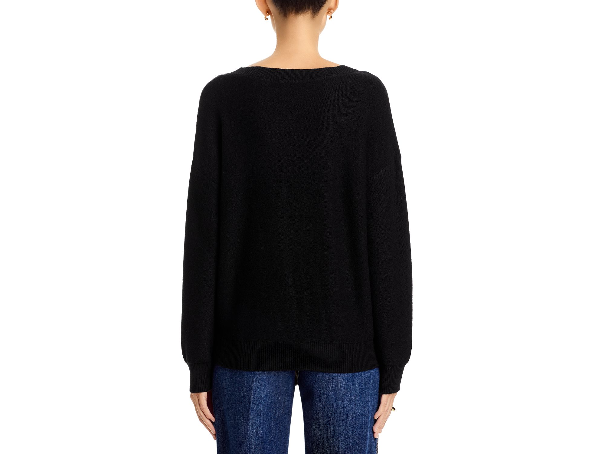 Long Sleeve Crewneck Pullover Sweater — Image 3